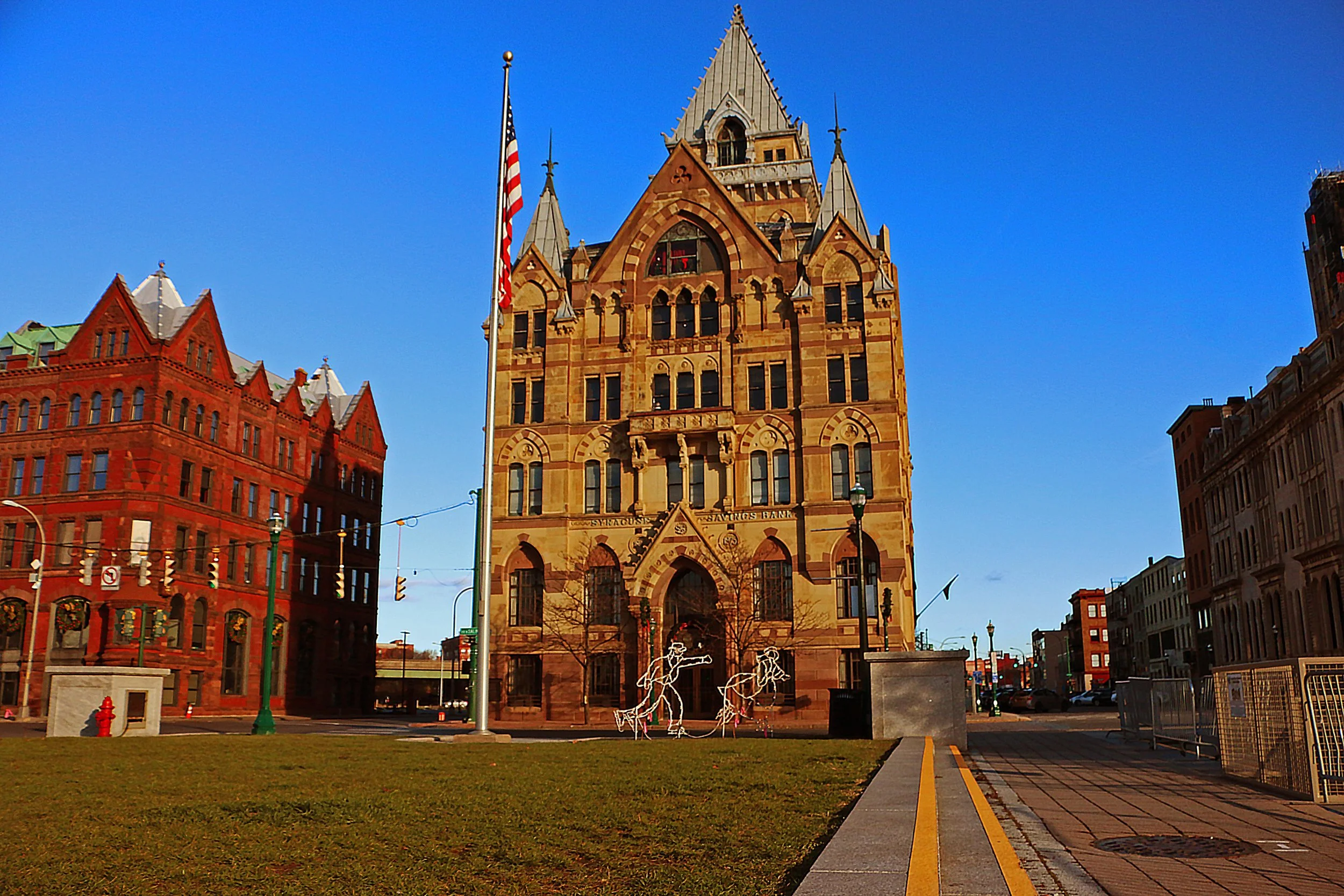 Downtown Syracuse, NY -- Clinton Square