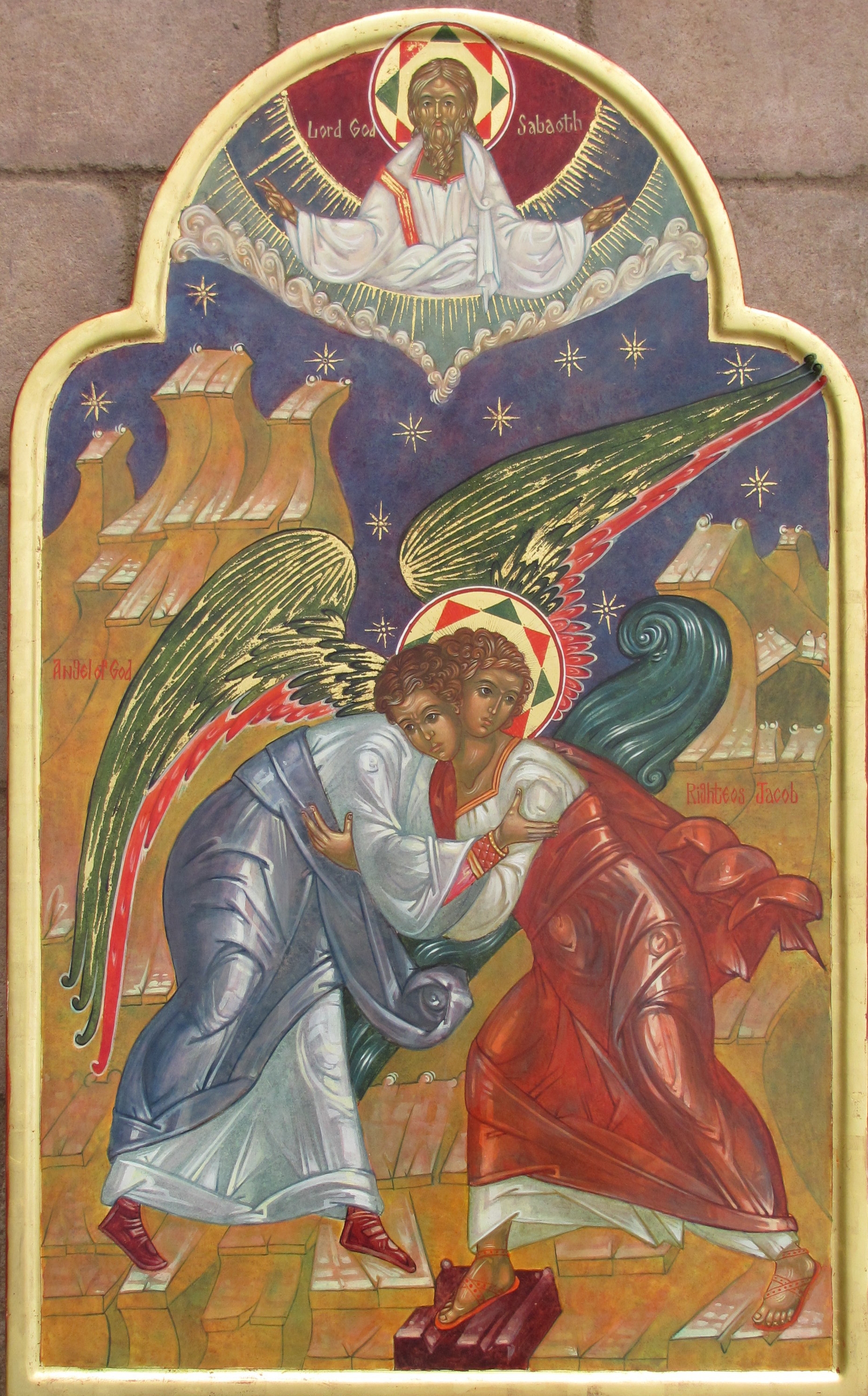 Jacob Wrestling the Angel of God