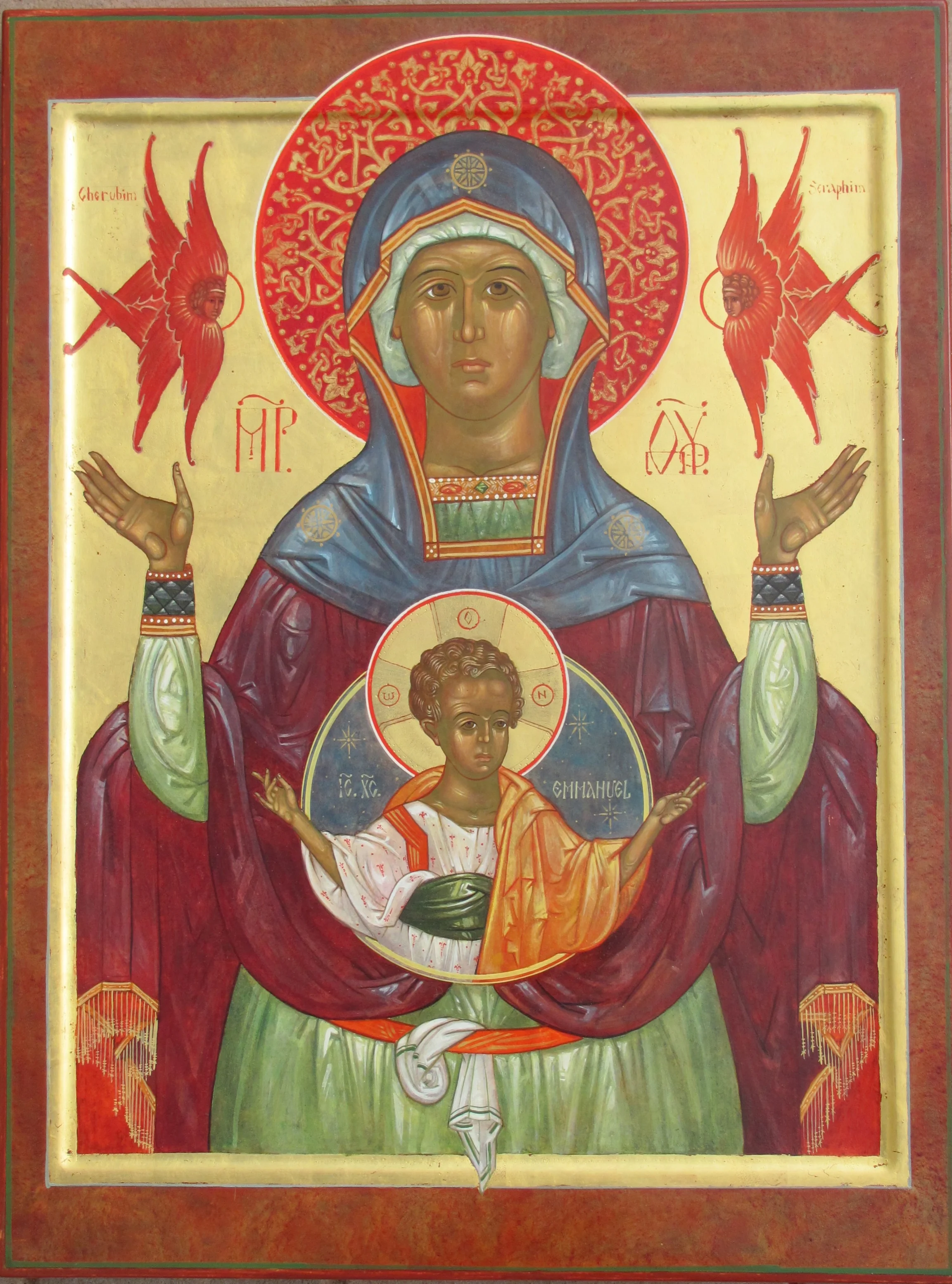 Mother of God oranta