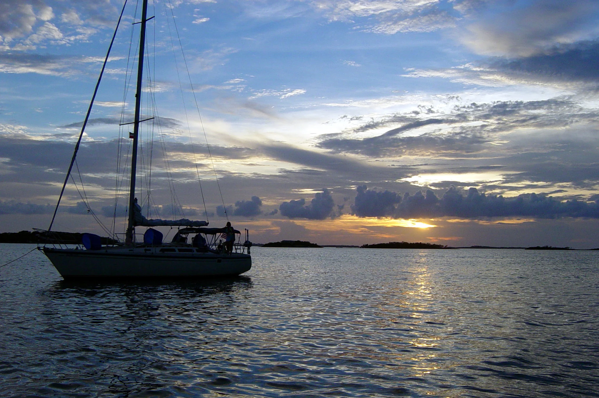 Bareboat chartering was perfect for this time in our lives. No worries at all.