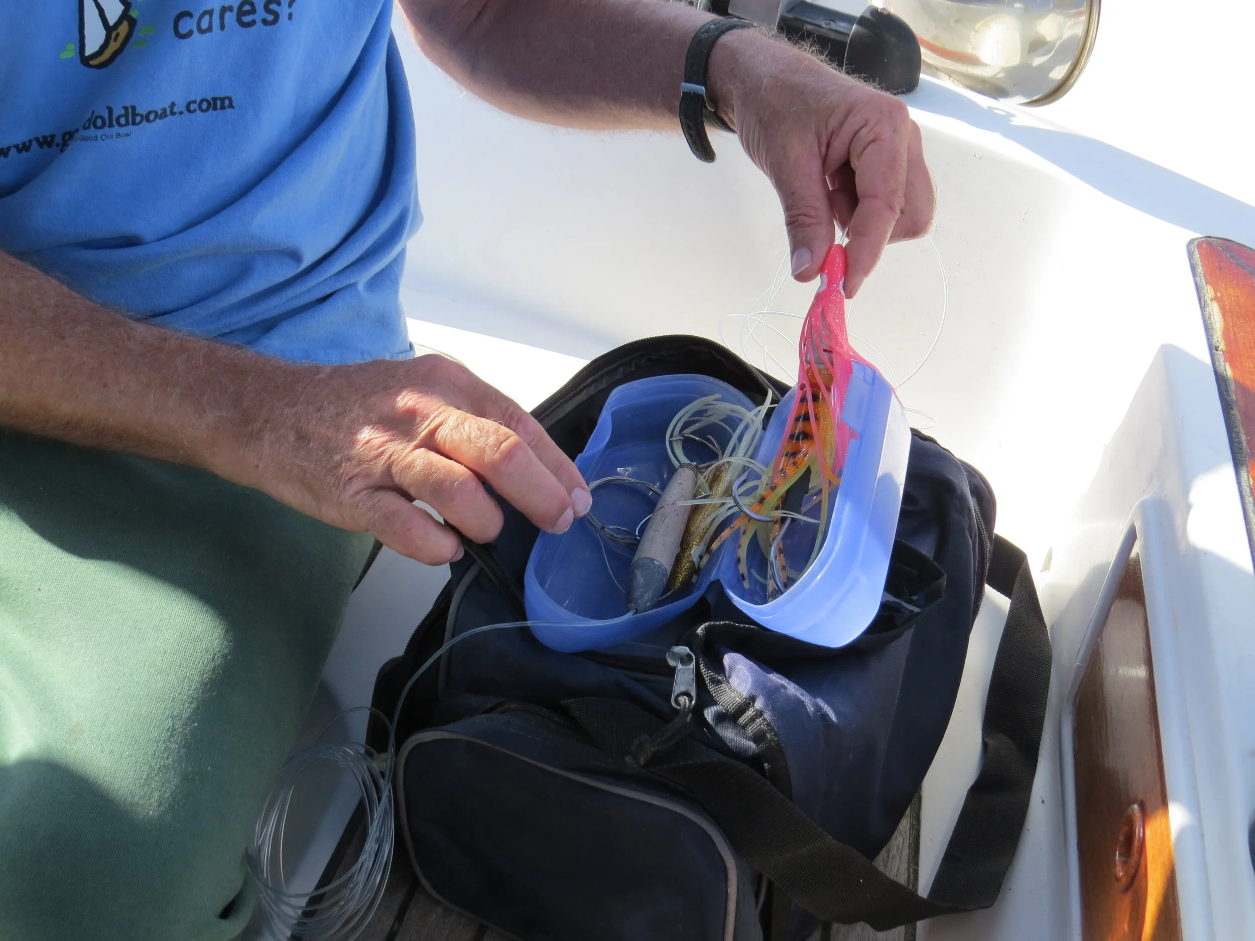 A soft-sided bag is easy-to-stow and convenient for all your hooks, lures and accessories.