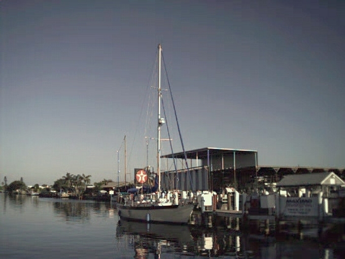 Nine of Cups docked in St. Pete