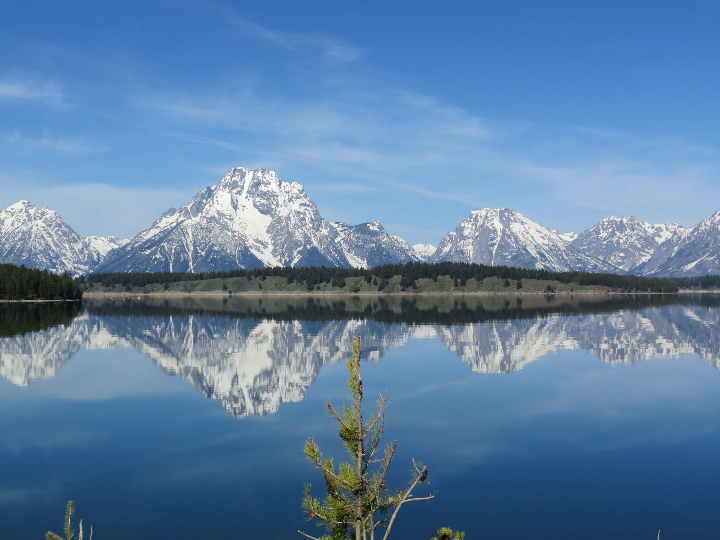grand teton national park - jackson lake view - wyoming - 2012