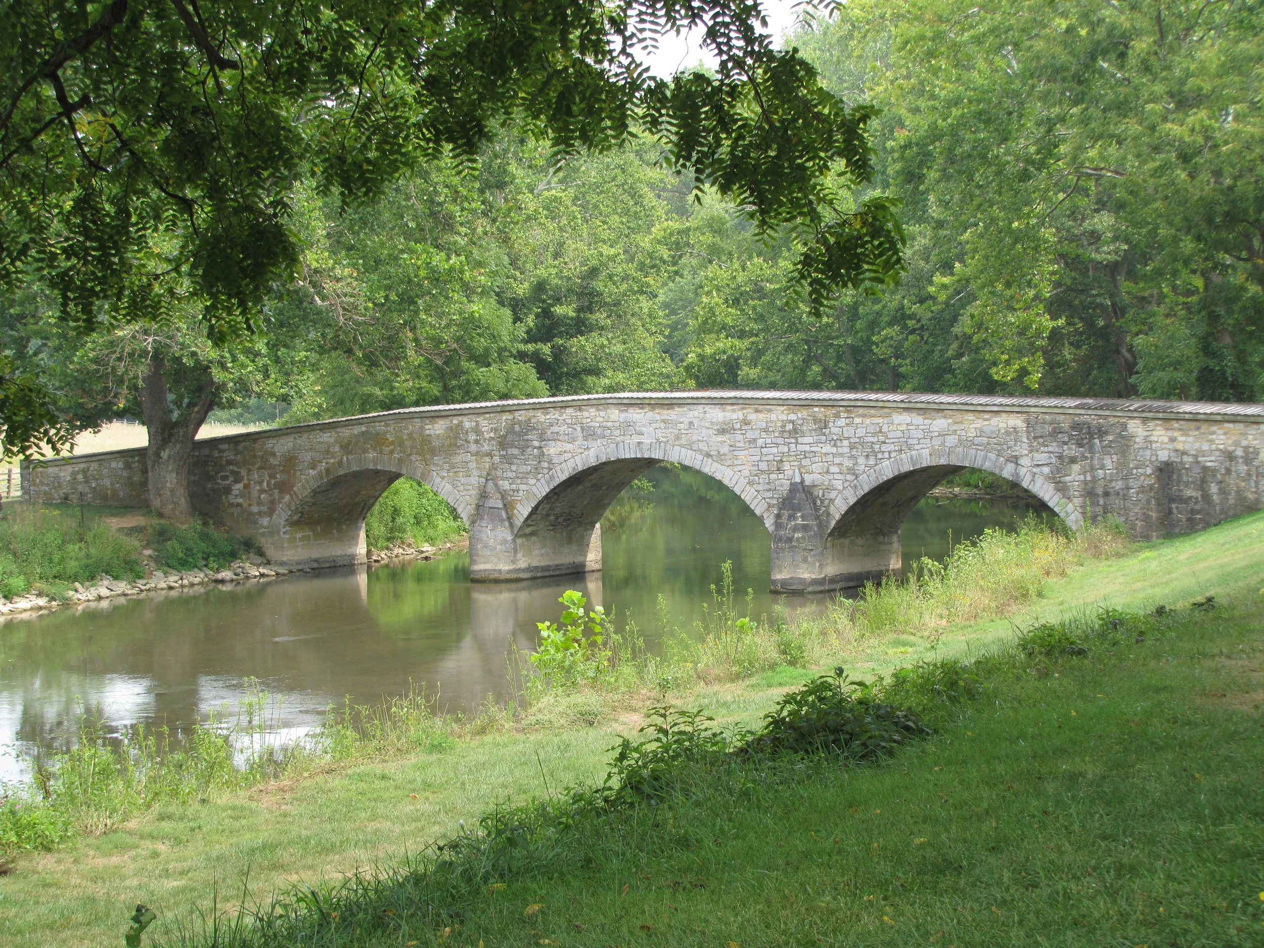 antietam national battlefield - burnside bridge - maryland - 2010