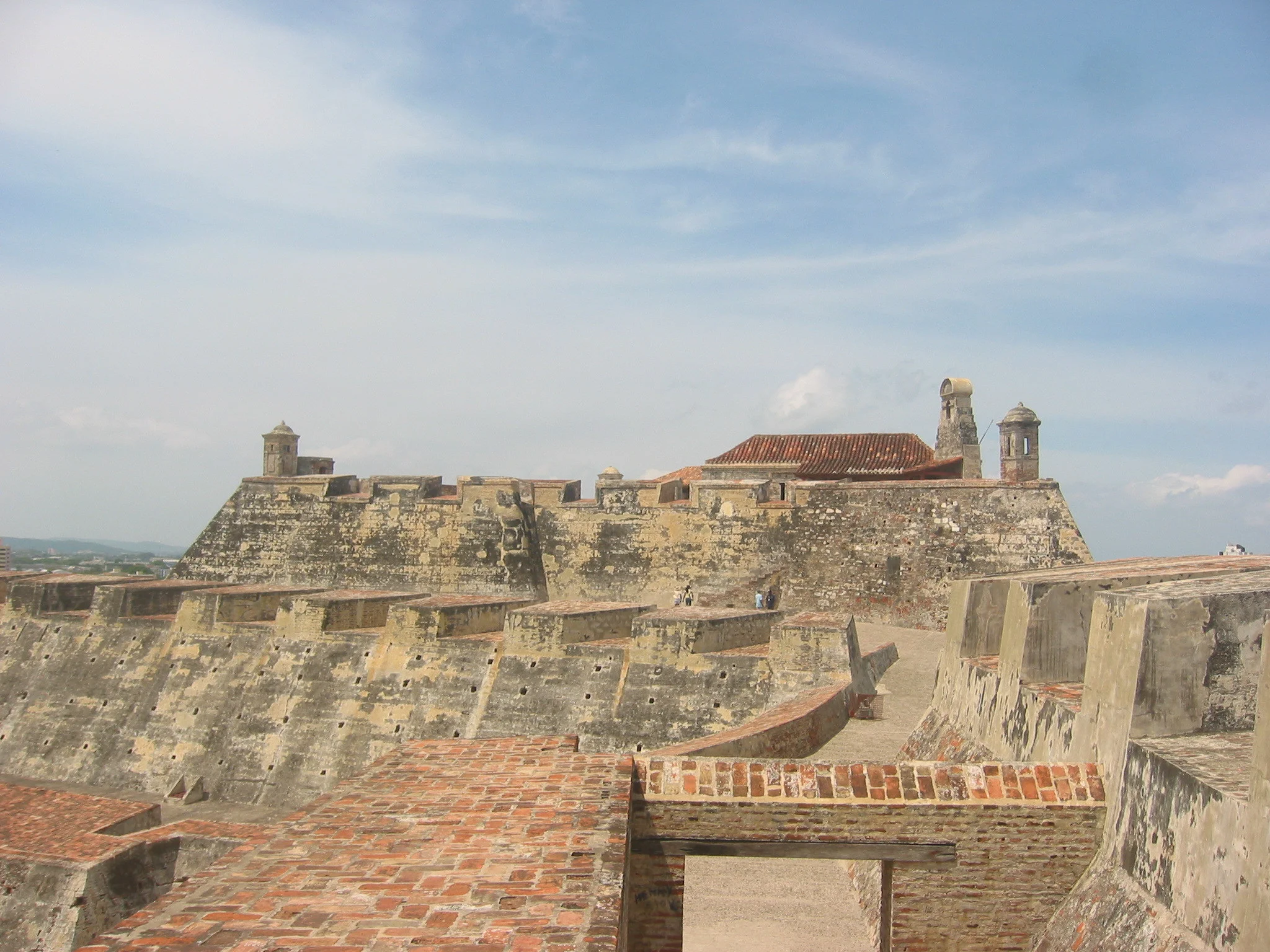 Castillo San Felipe de Barajas in Cartagena, Colombia