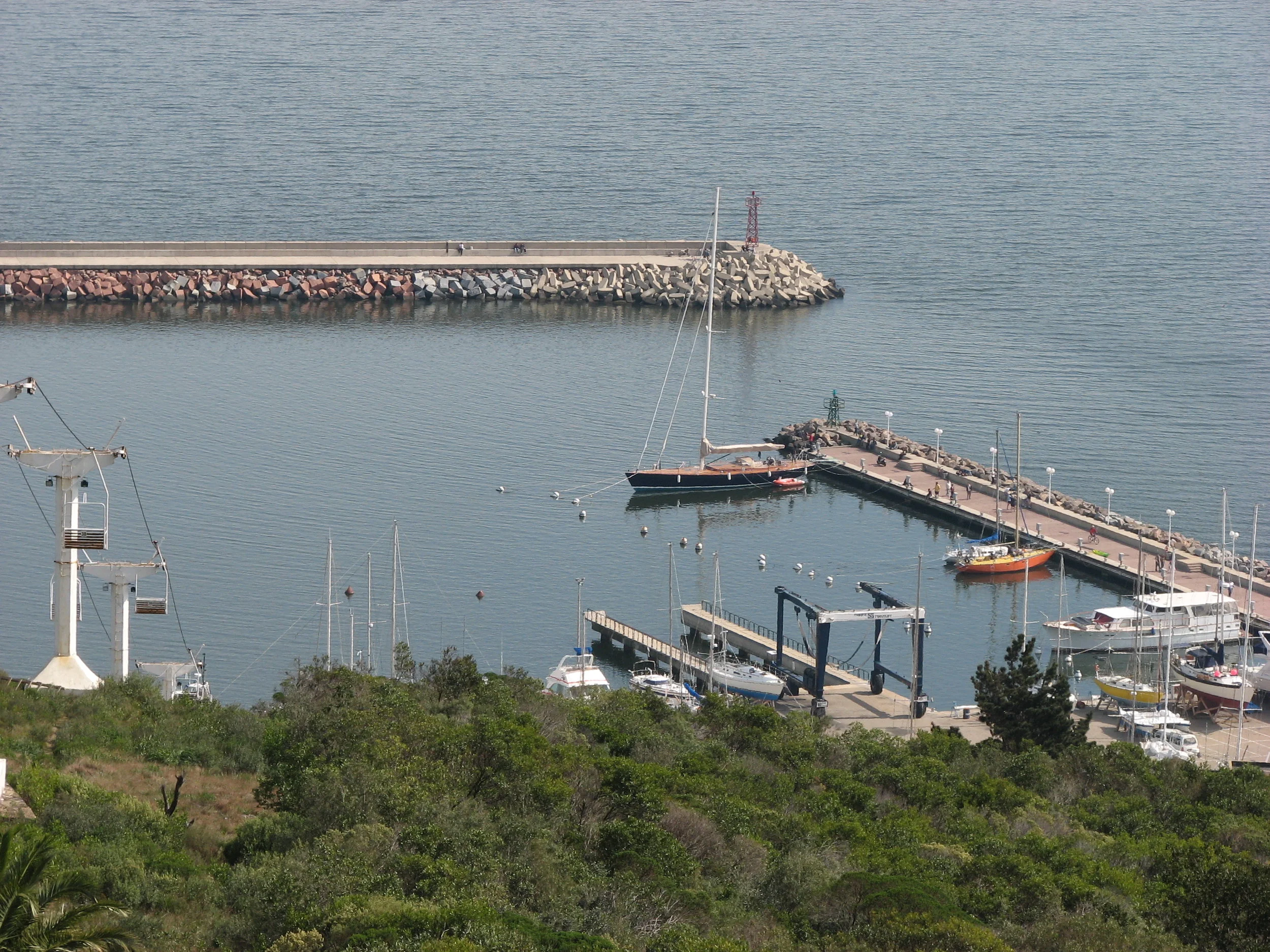 The marina in Piriapolis, Uruguay was just perfect for a pair of weary sailors!