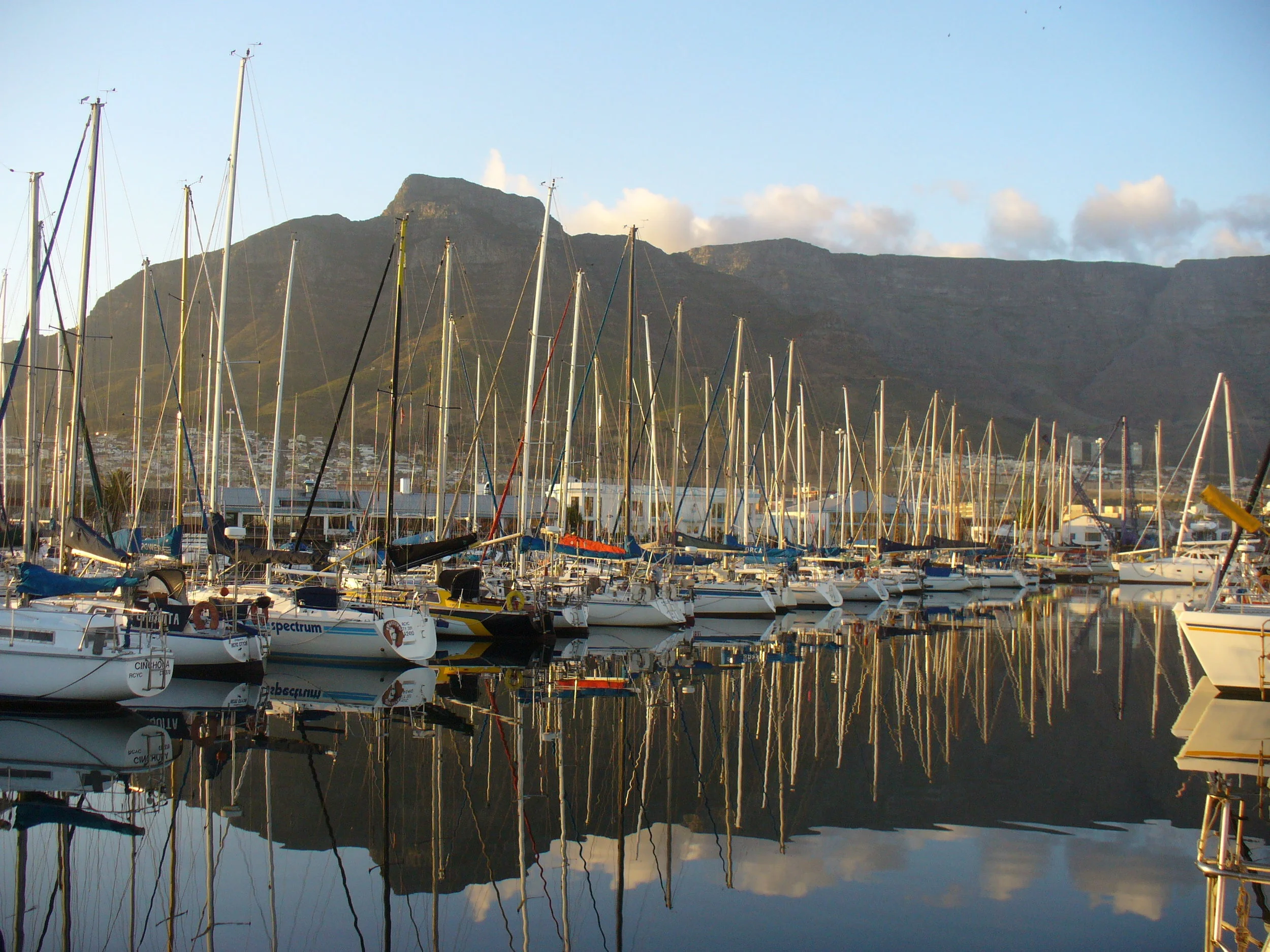 In the shadow of Table Mountain, Cape Town, South Africa