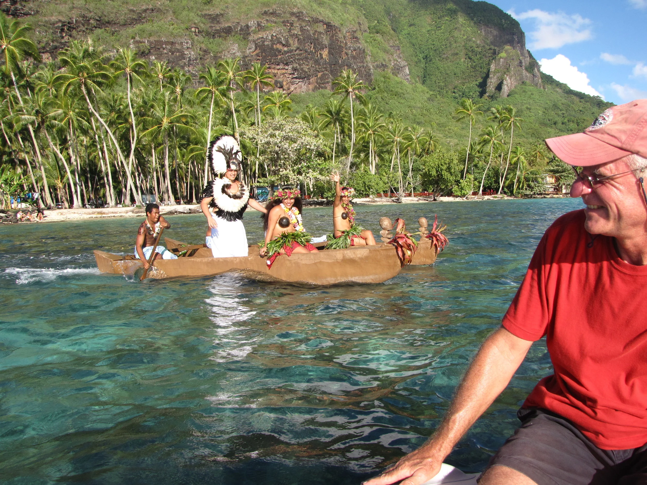 A royal welcome to Moorea