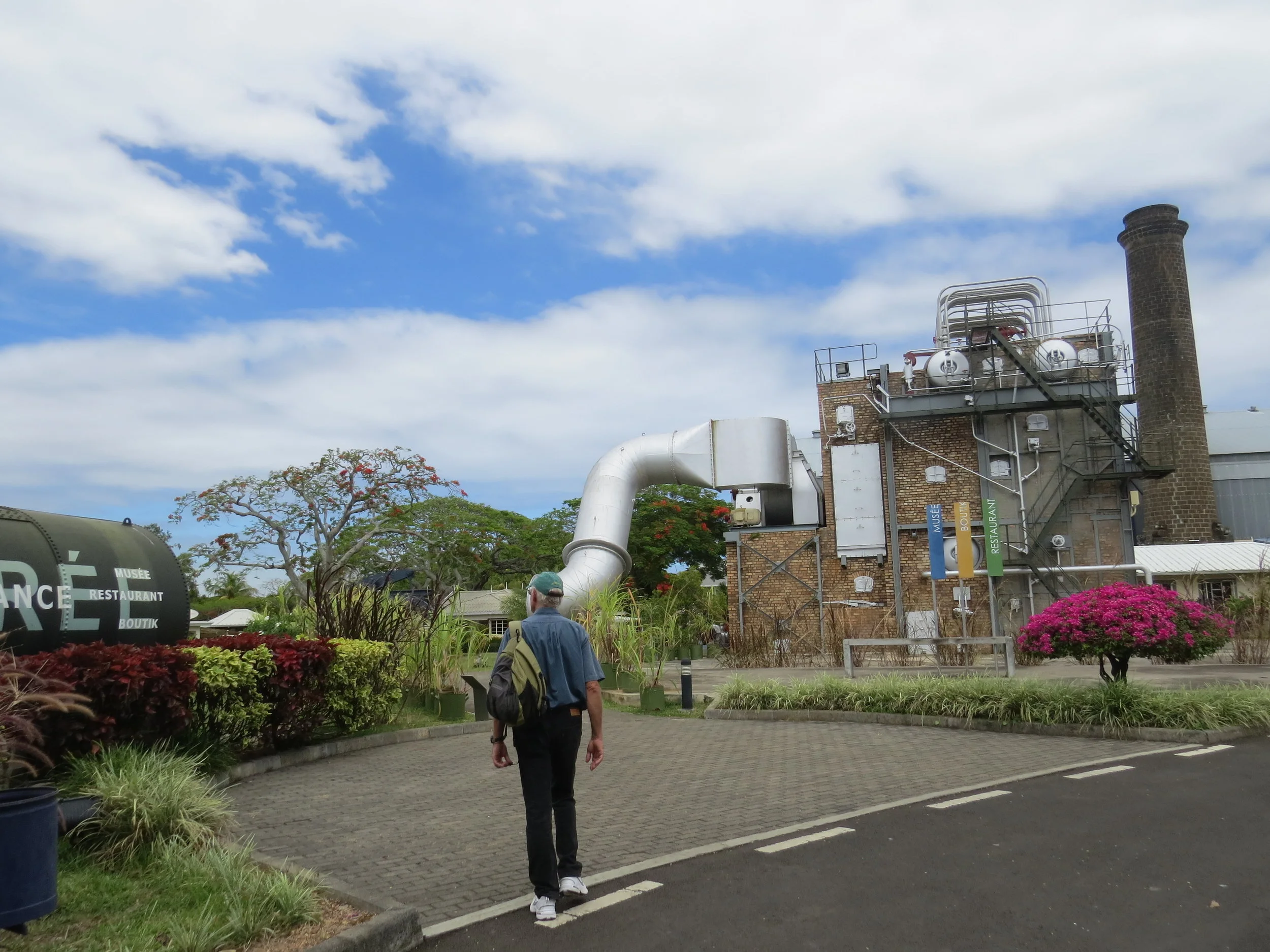 Arrival at L'Aventure du sucre