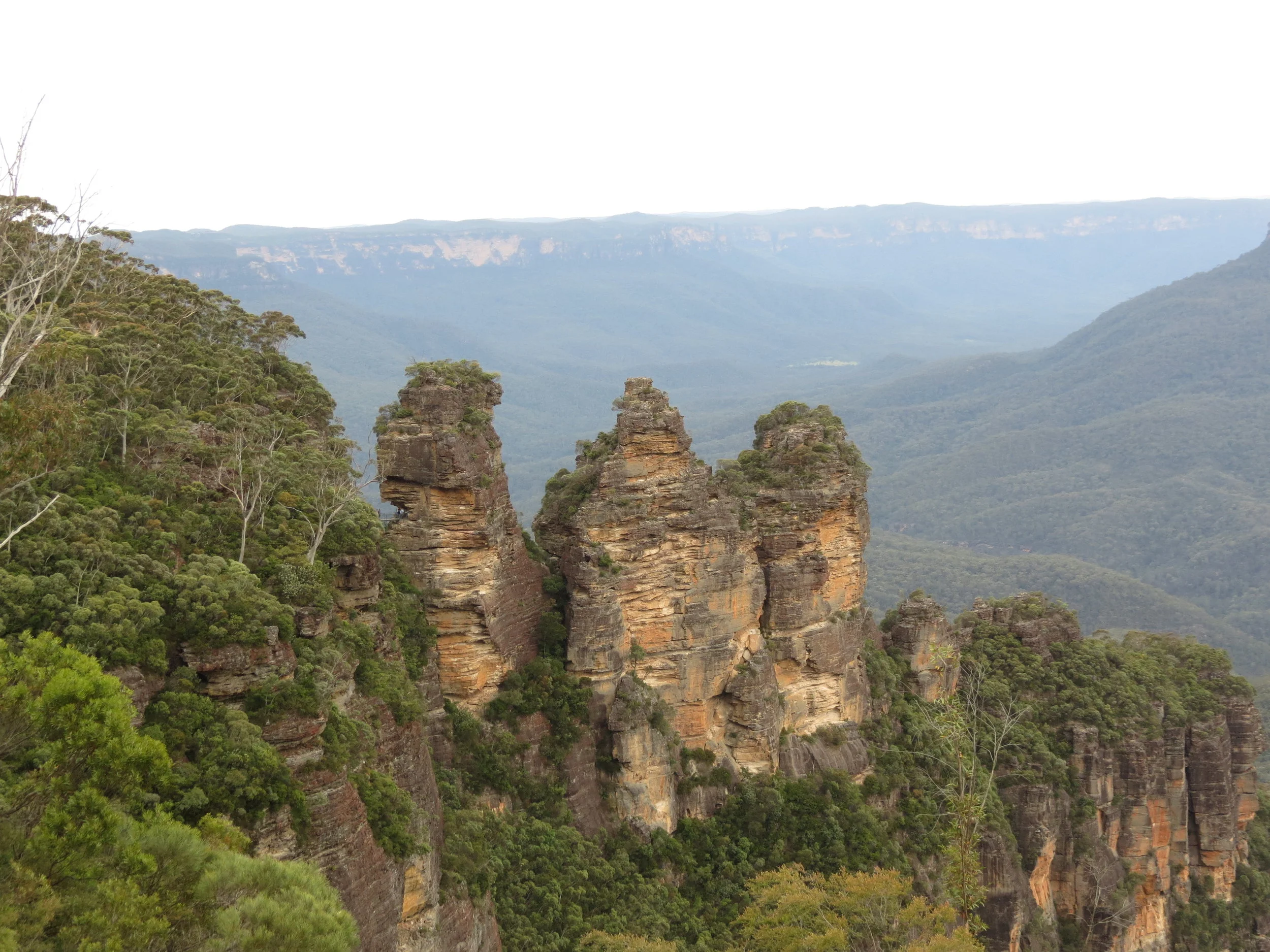 Three Sisters view in Katoomba, Blue Mountains