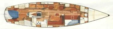  Liberty 458 standard floor plan
