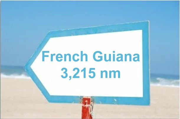 After more than a week at St. Helena, it was time to start thinking about our departure. A long passage to French Guiana lay ahead and we were keen to get under way. 