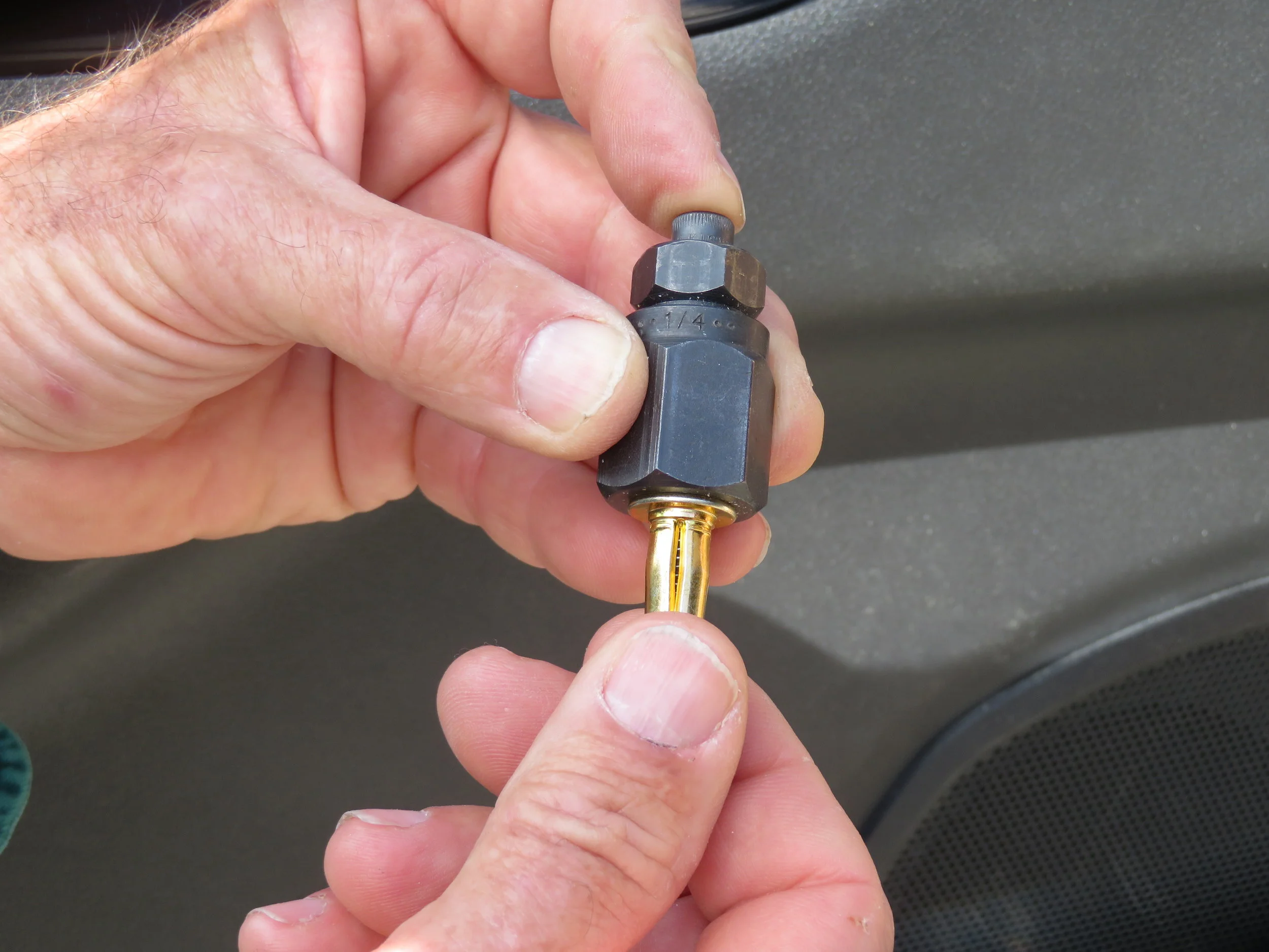 Blue View Installing Rivet Nuts — Just a Little Further