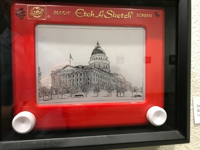 Etch A Sketch art goes for a spin in Washington Square Park - The Village  Sun