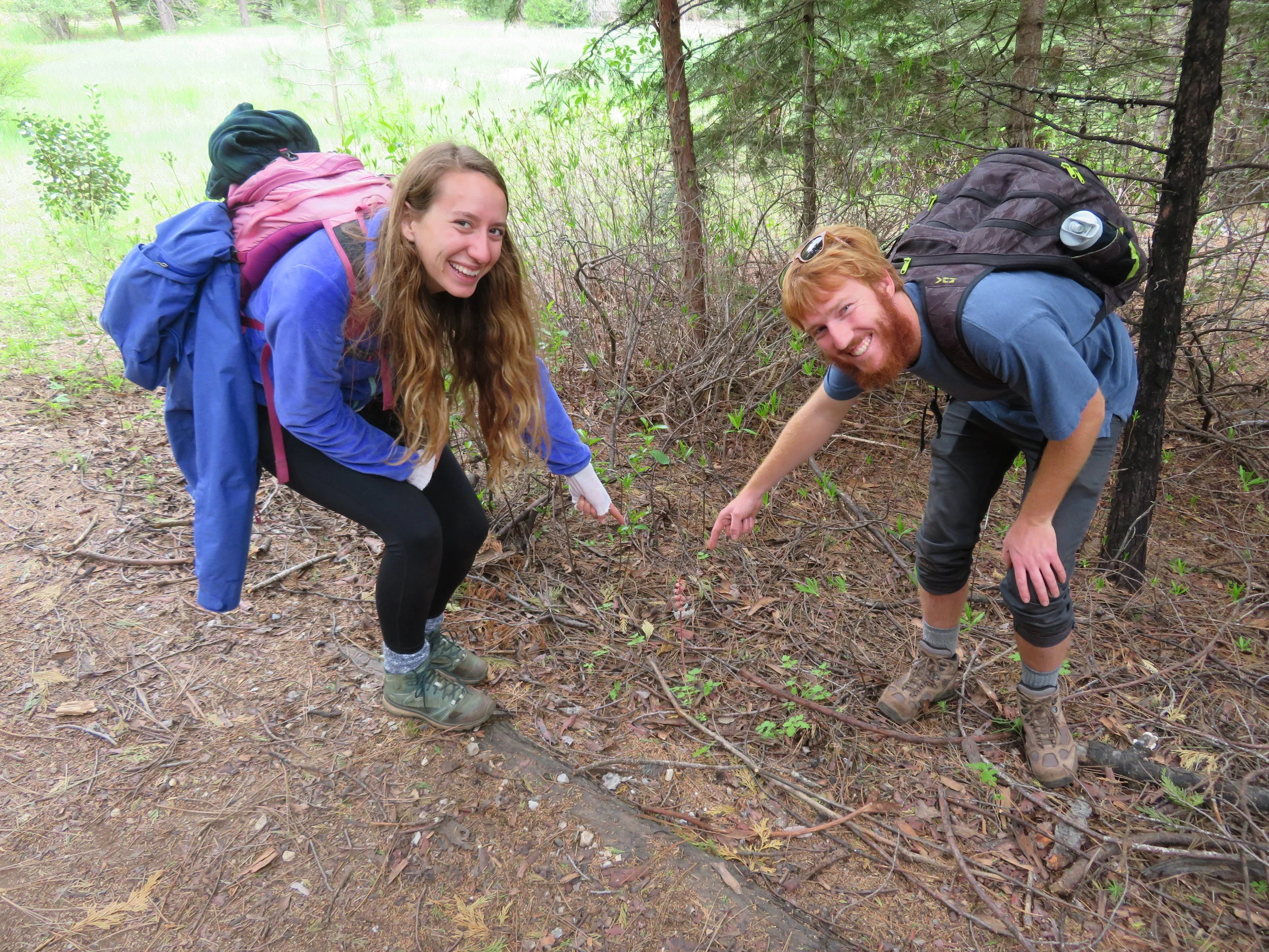 Charly & Graham were happy to share their botanical knowledge with us.