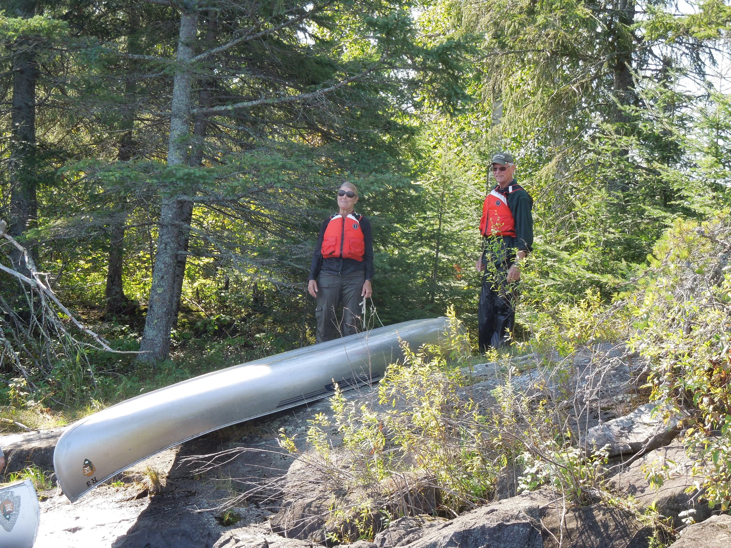 Canoe Capsizing – Our Newest Couple’s Activity