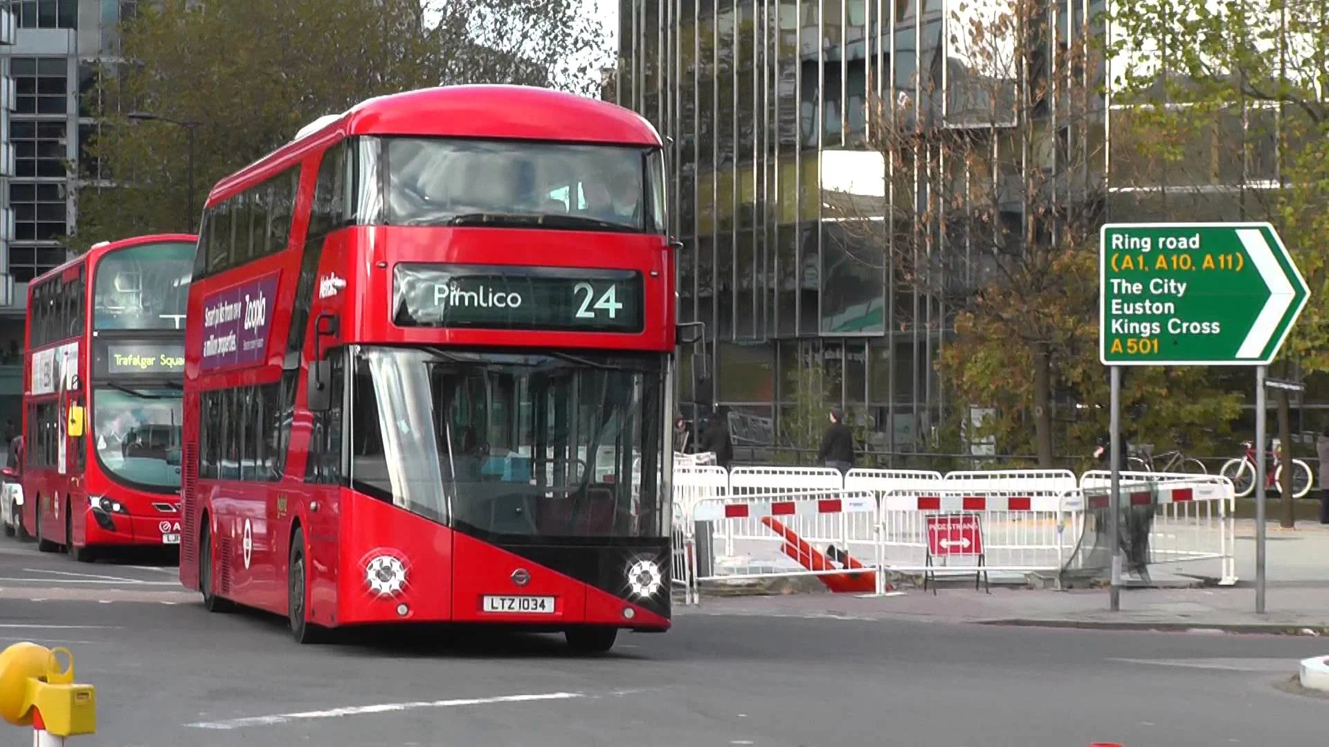 A British double decker