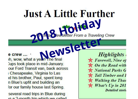 2018 Holiday Newsletter