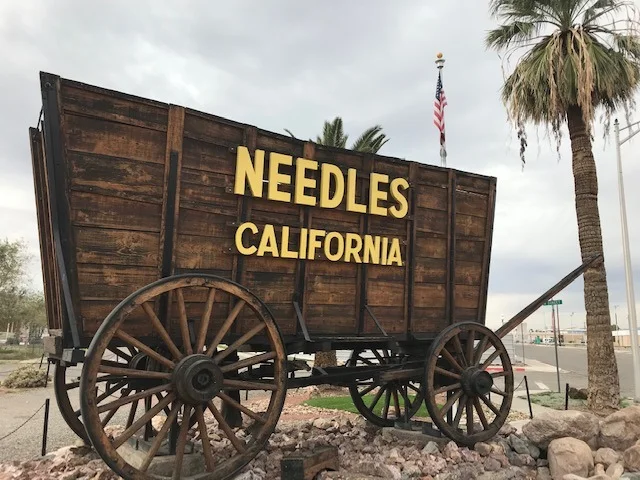 Welcome to Needles - Don’t climb on the wagon!