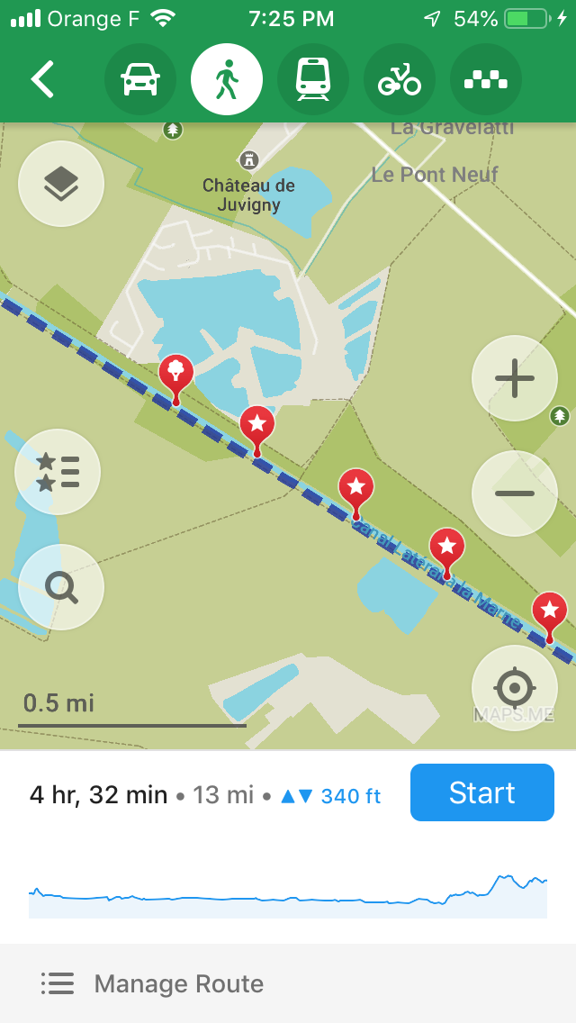 Blue View - Route Planning