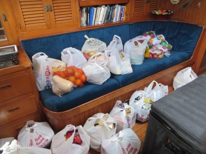 After provisioning Nine of Cups for long passages, provisioning Blue for a long road trip is a dream.