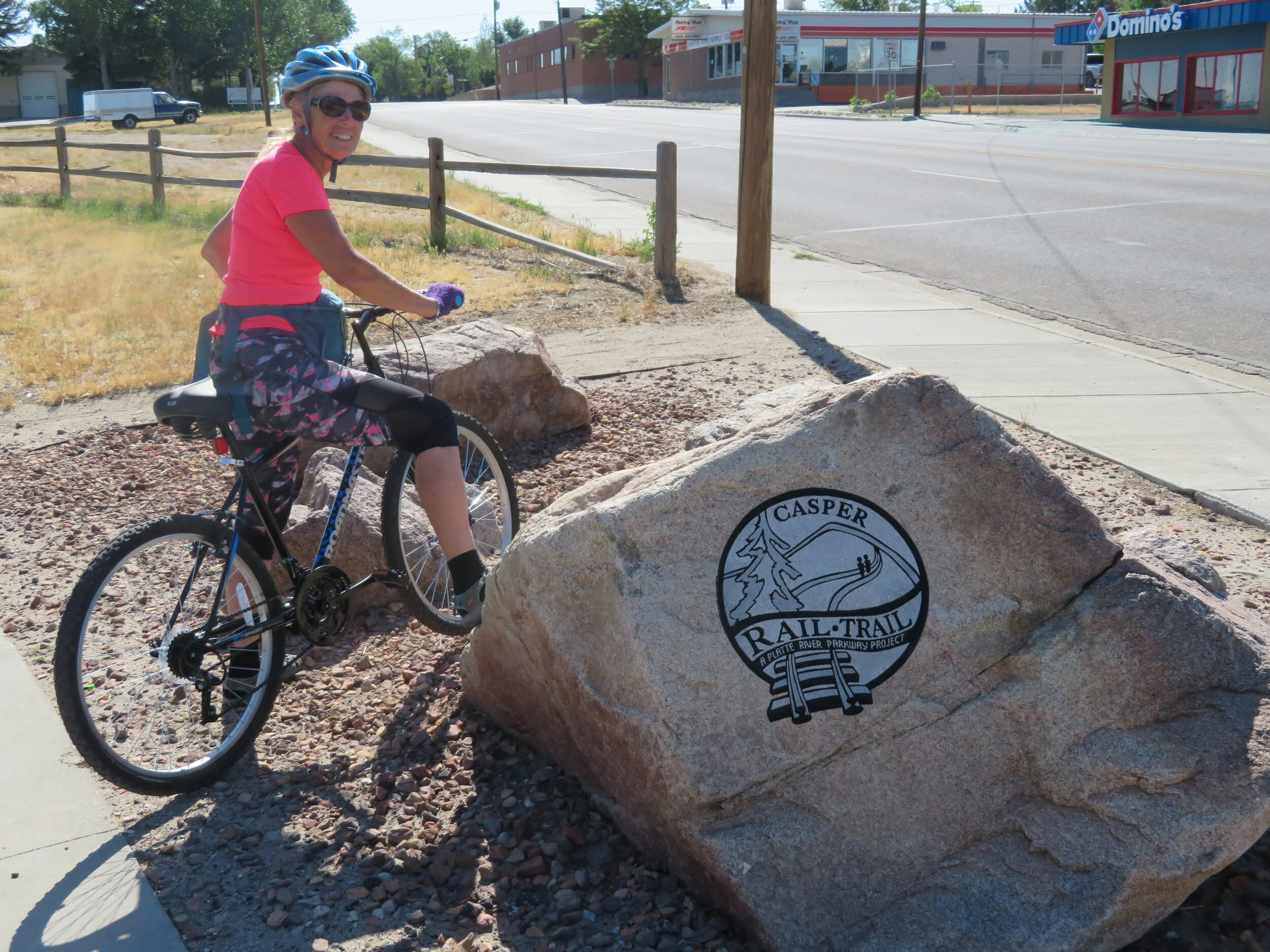 Riding the Casper Rail-Trail and Visiting Sacajewea