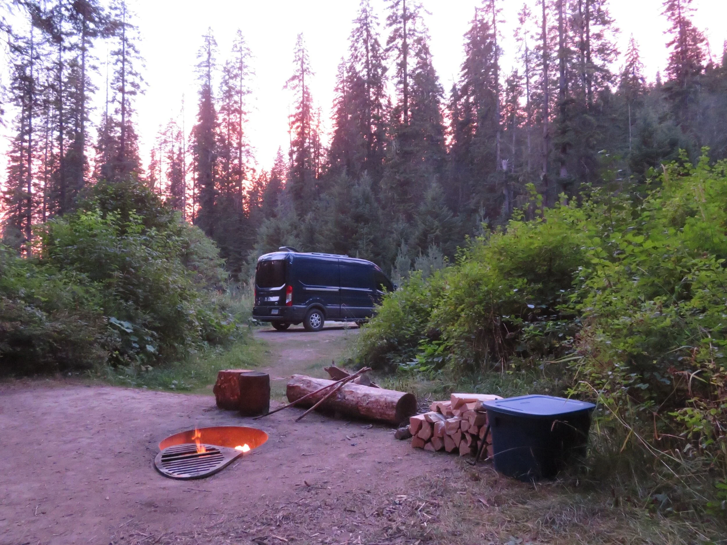 Blue View - The Good and the Bad of Van Life