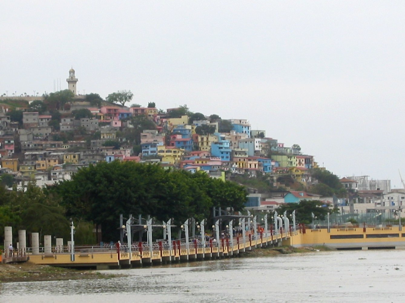 View of Las Penas from the Malecon