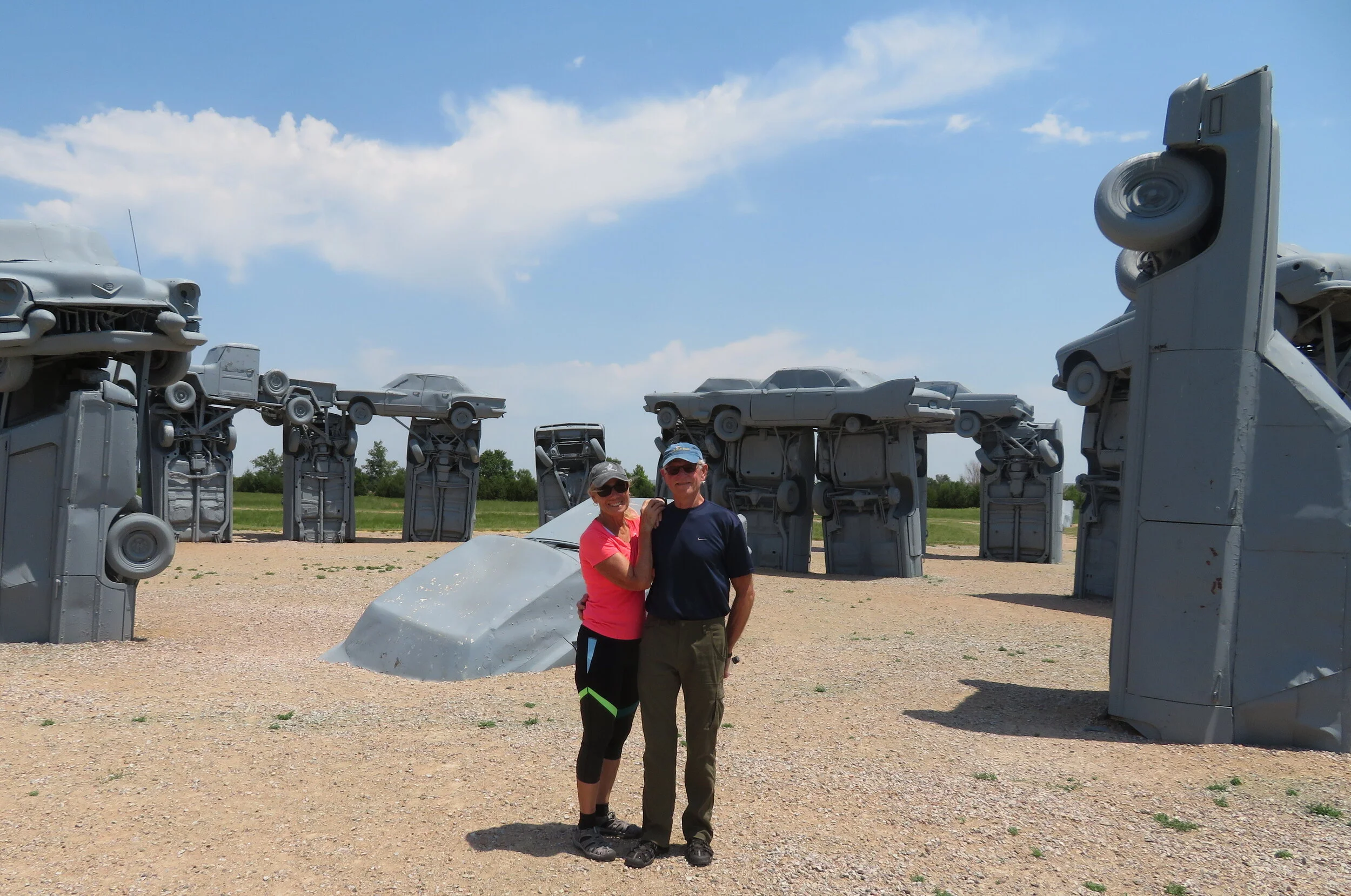Tourists in Nebraska – Carhenge, Scotts Bluff and Agate Fossil Beds