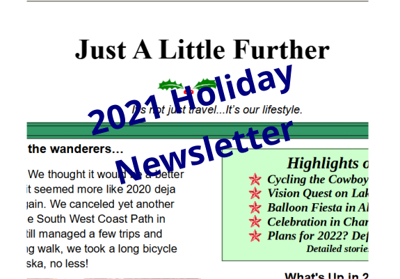 2021 Holiday Newsletter