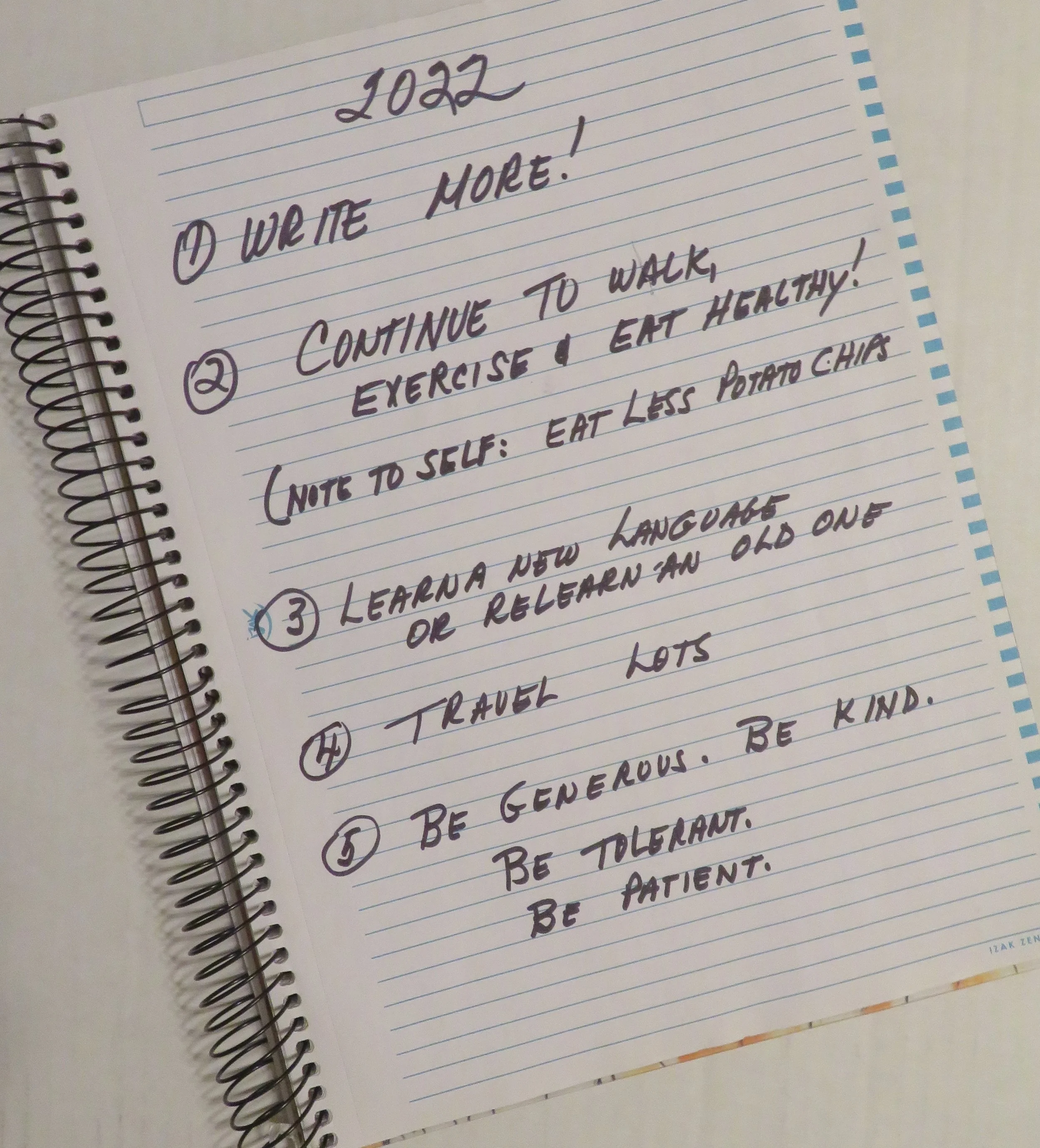  New Year’s Resolutions - 2022