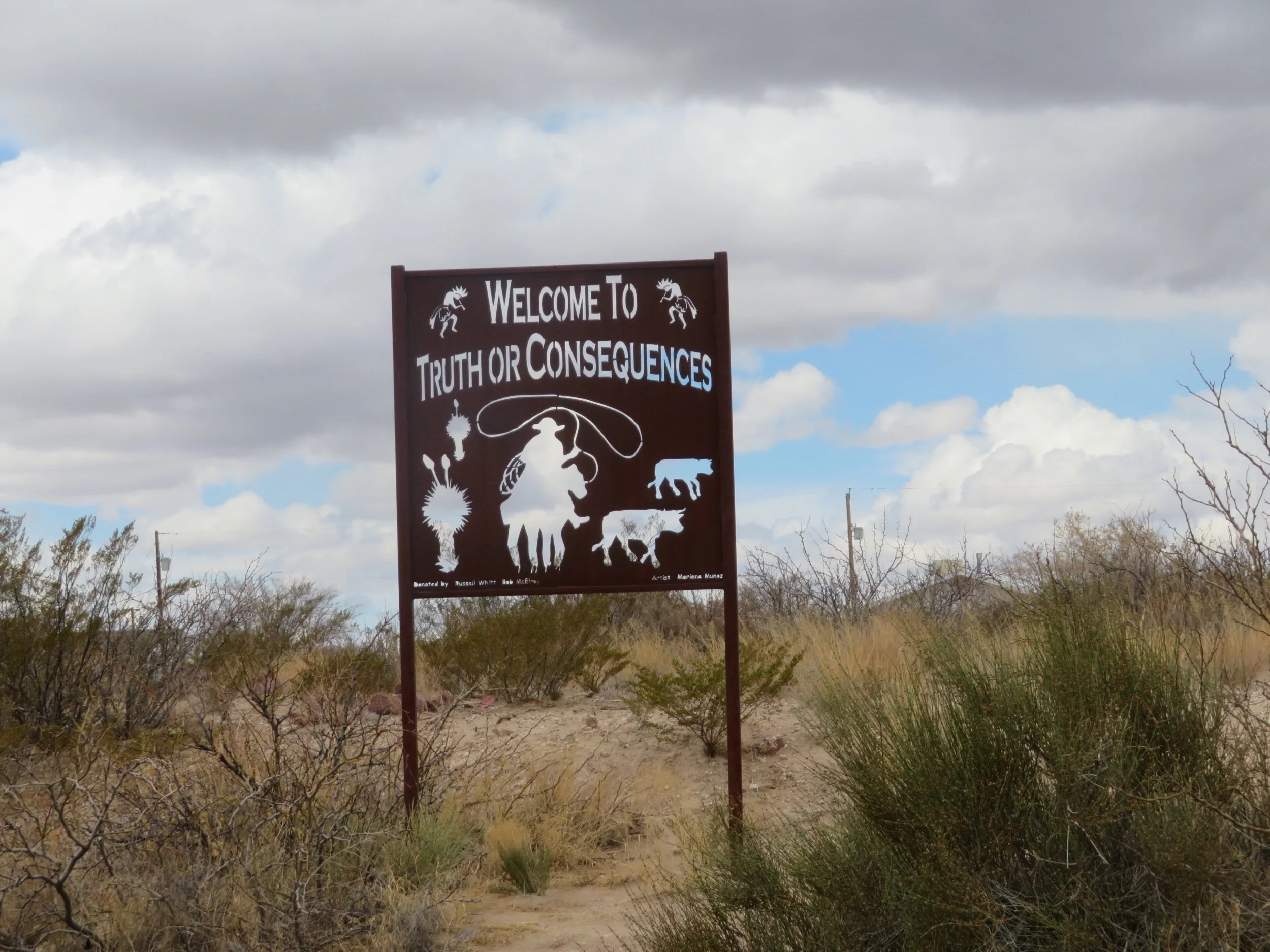 Truth or Consequences and on to Fort Davis, Texas