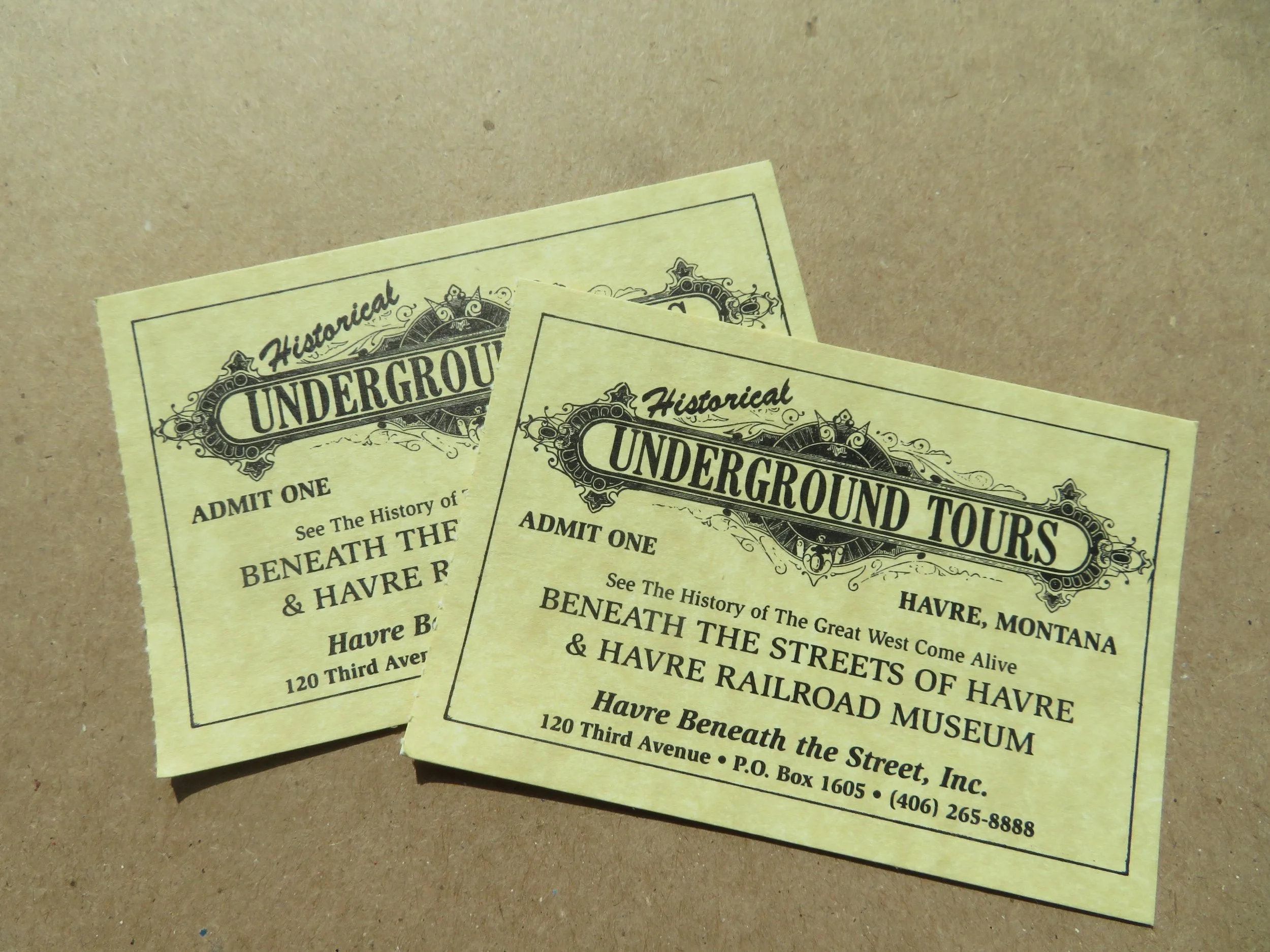 Exploring an Underground City