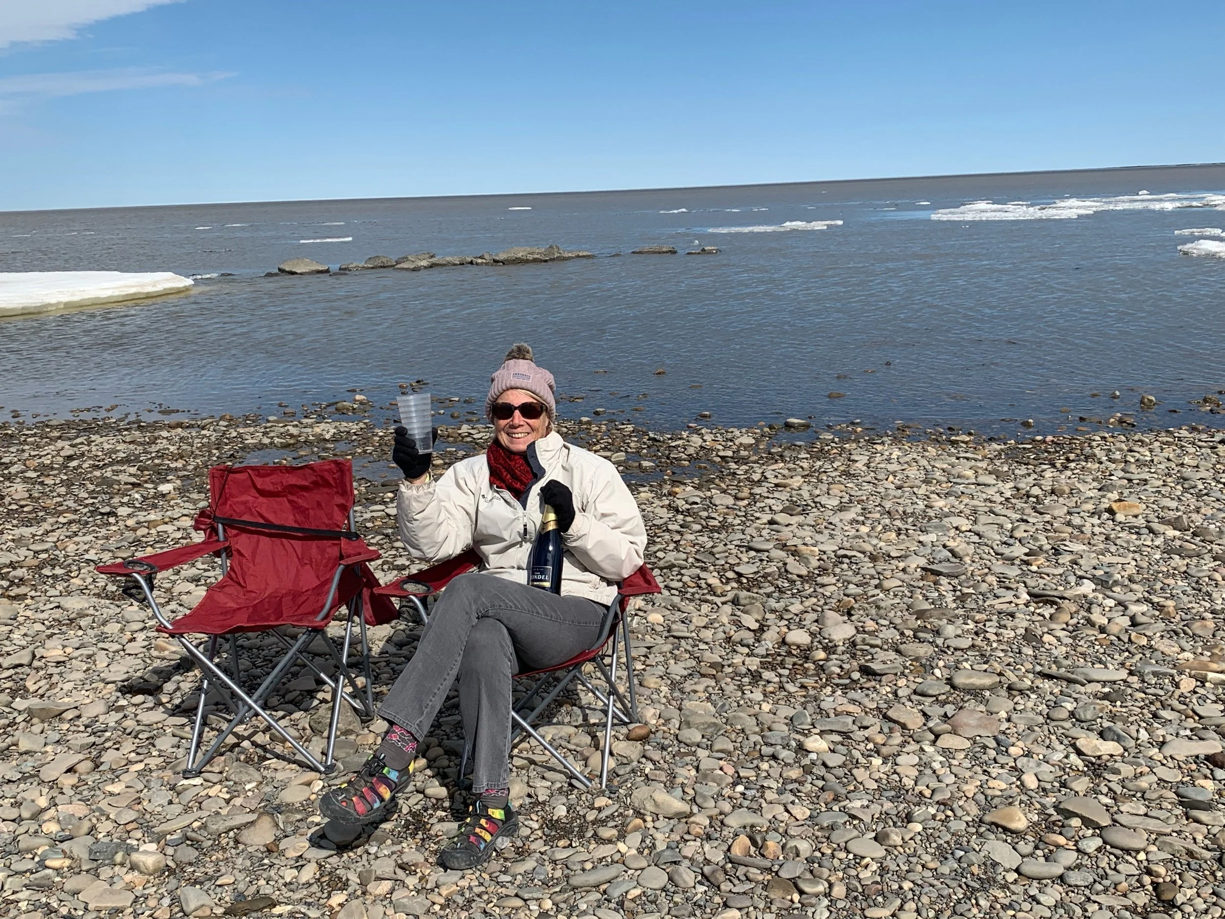 Inuvik and an Arctic Ocean Beach Party