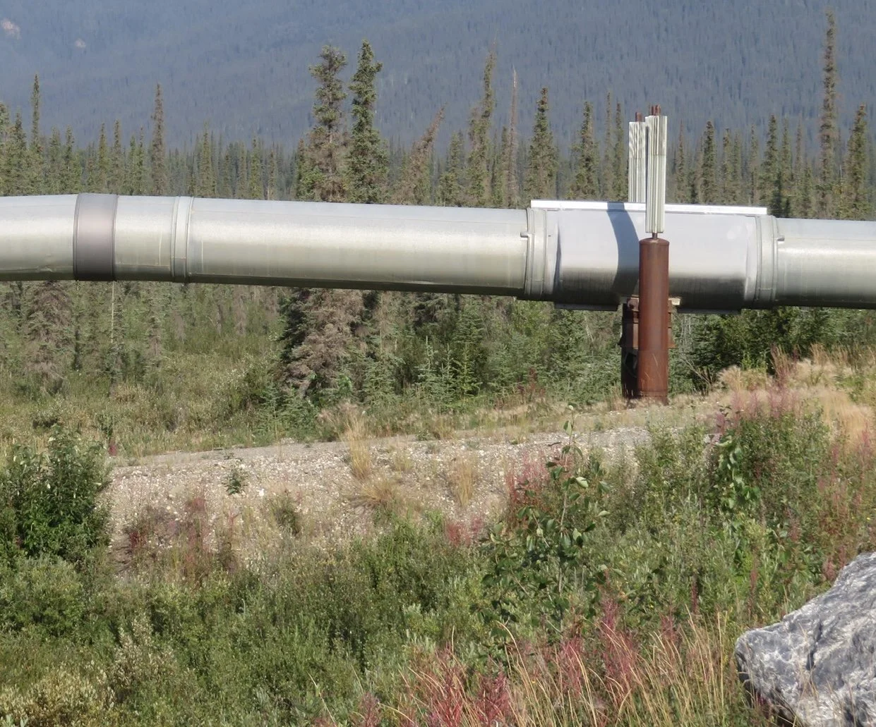 Blue View - The Alaska Pipeline