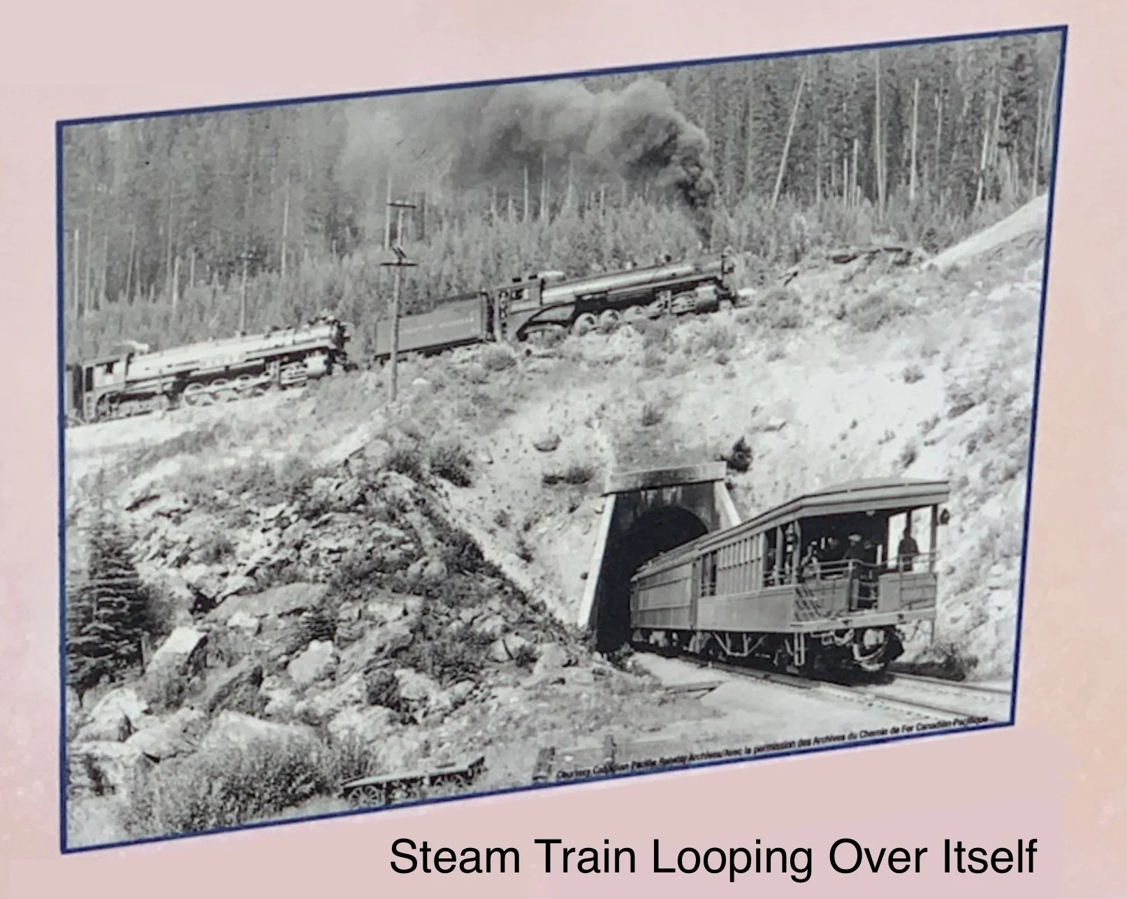 Blue View - Figure 8 Railroad Tunnels?