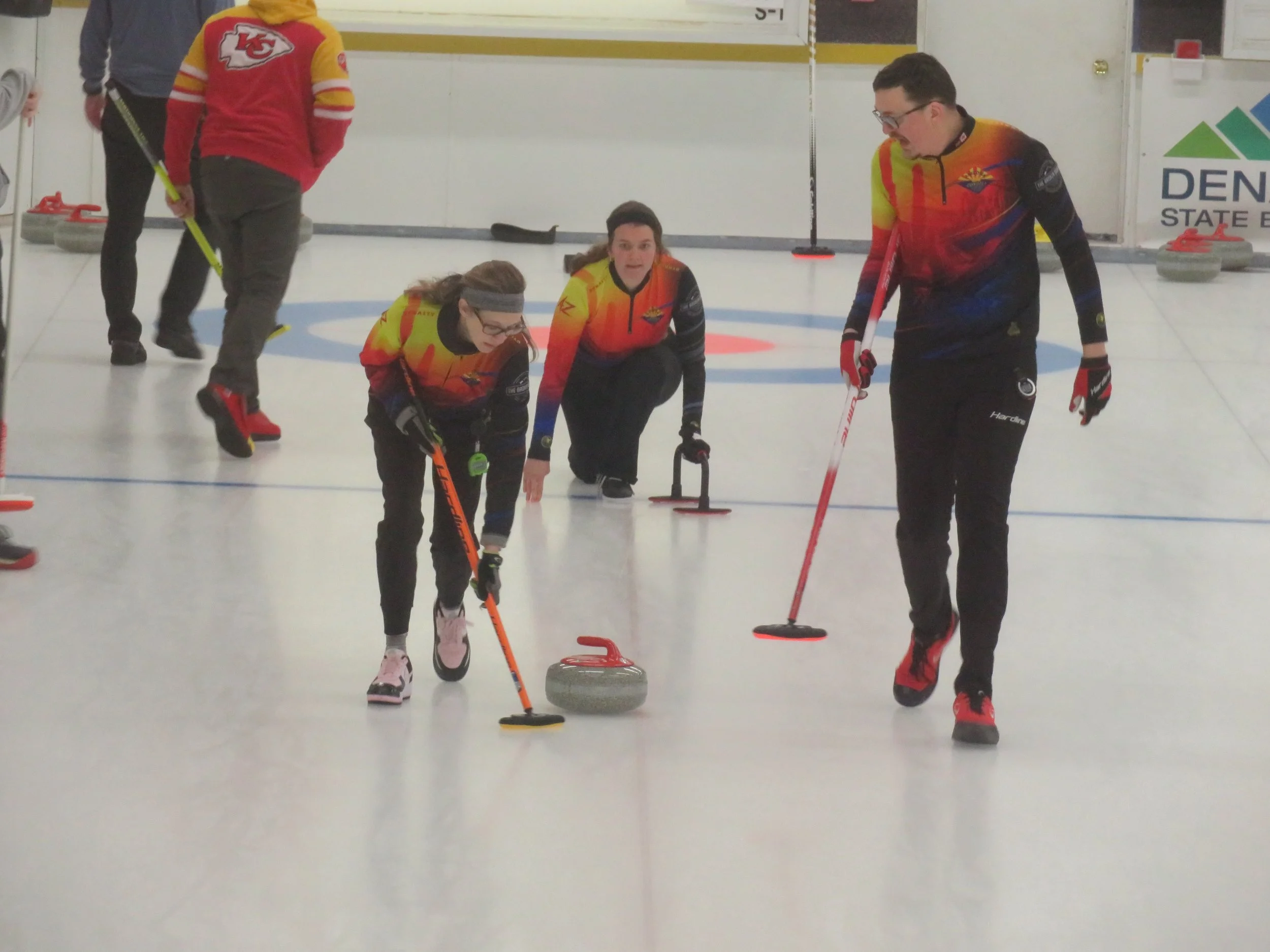 Curling in Fairbanks - Rocks and Sheets