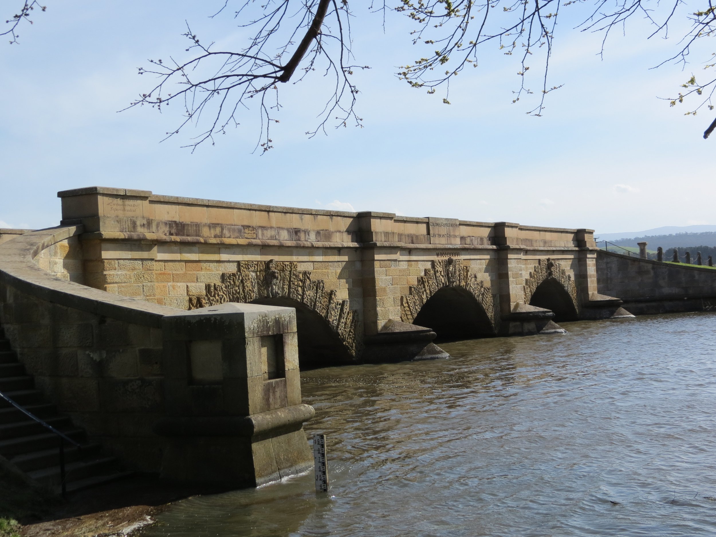 Ross Bridge constructed by convicts