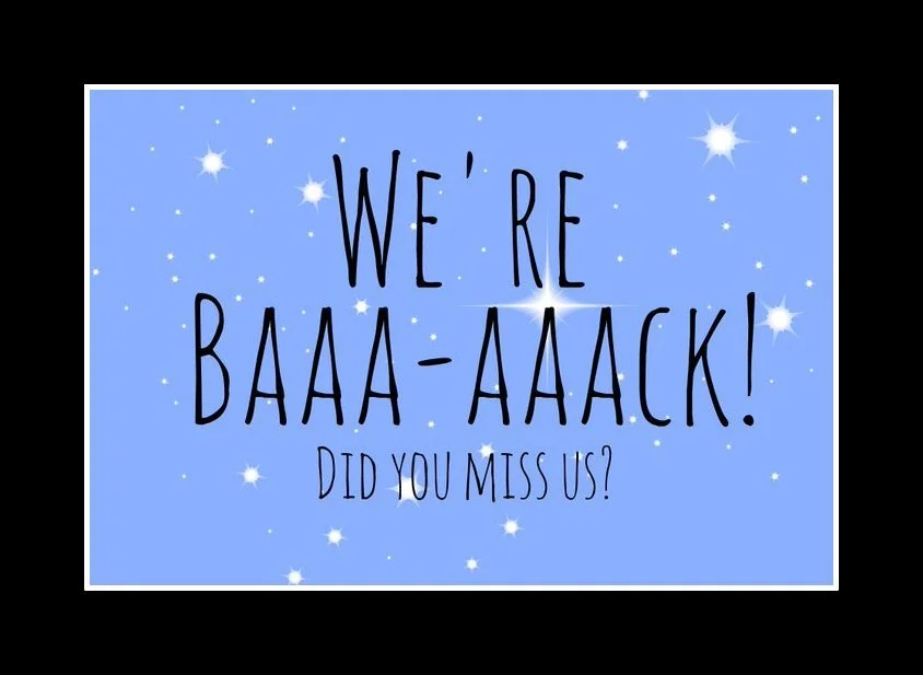 We’re Back but We Were Never Really Gone