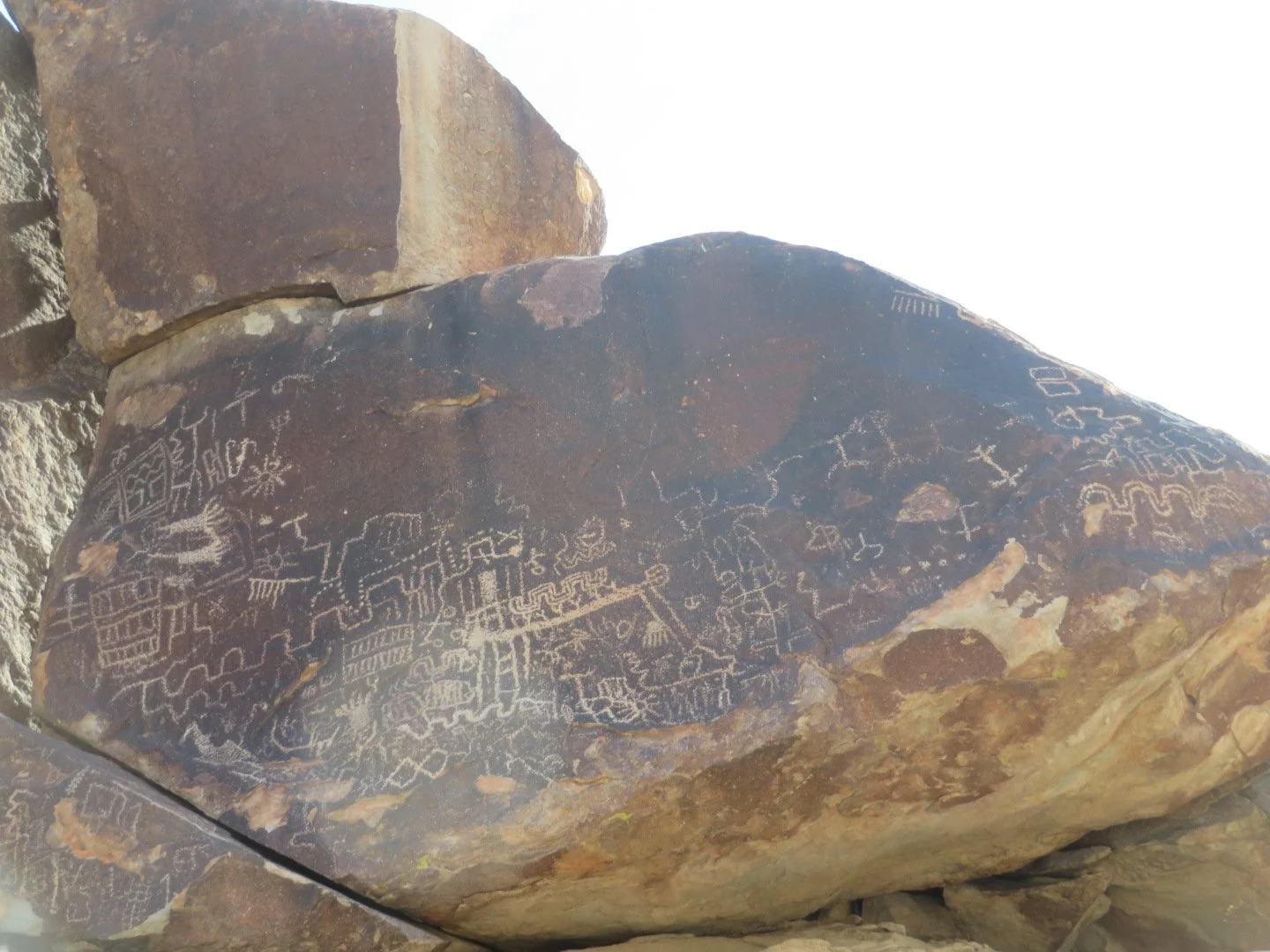 Varnished Rocks Hiking in Grapevine Canyon... Petroglyphs and Dead Ends — Just a Little ...