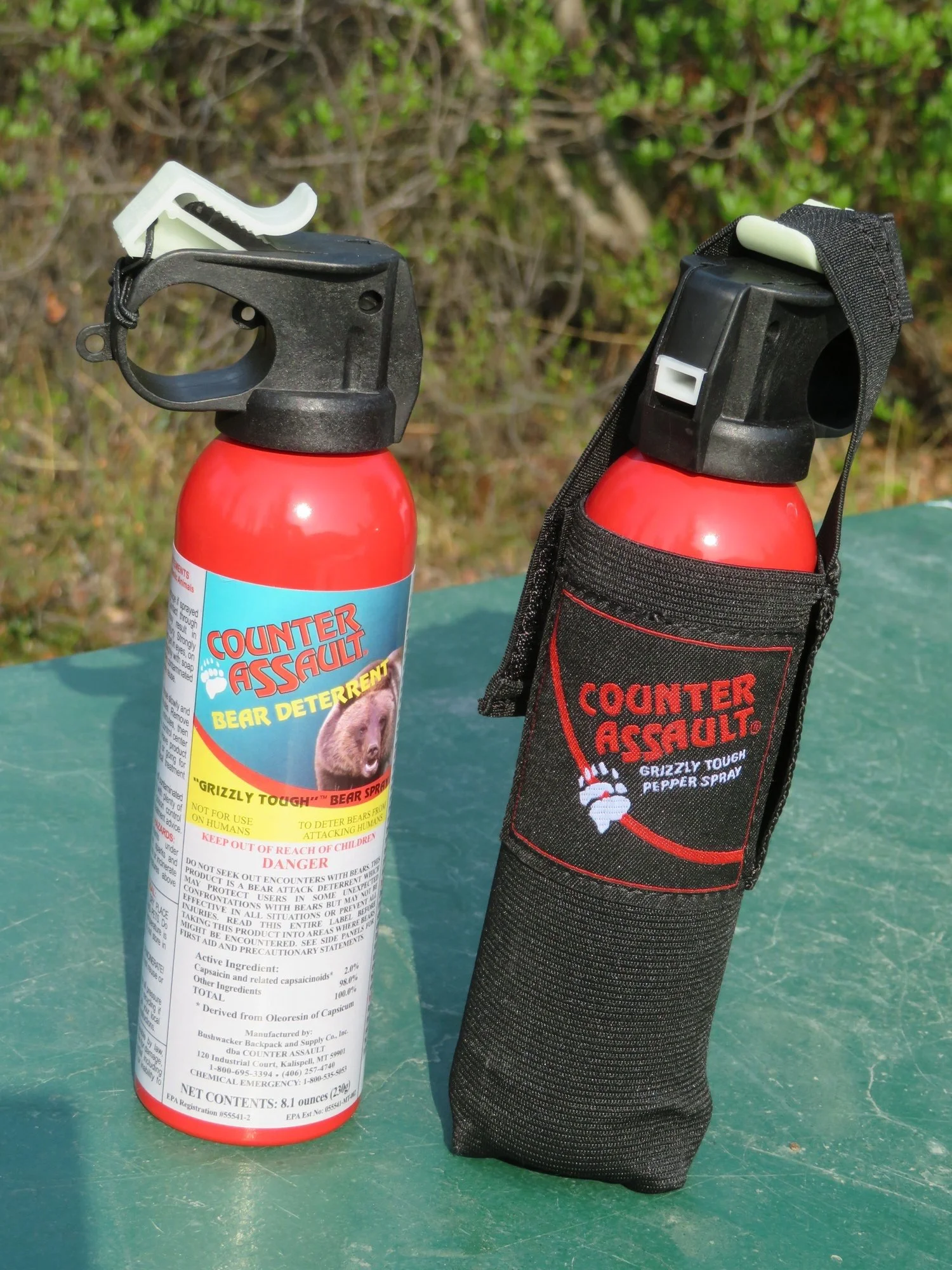 How Not to Use Bear Spray