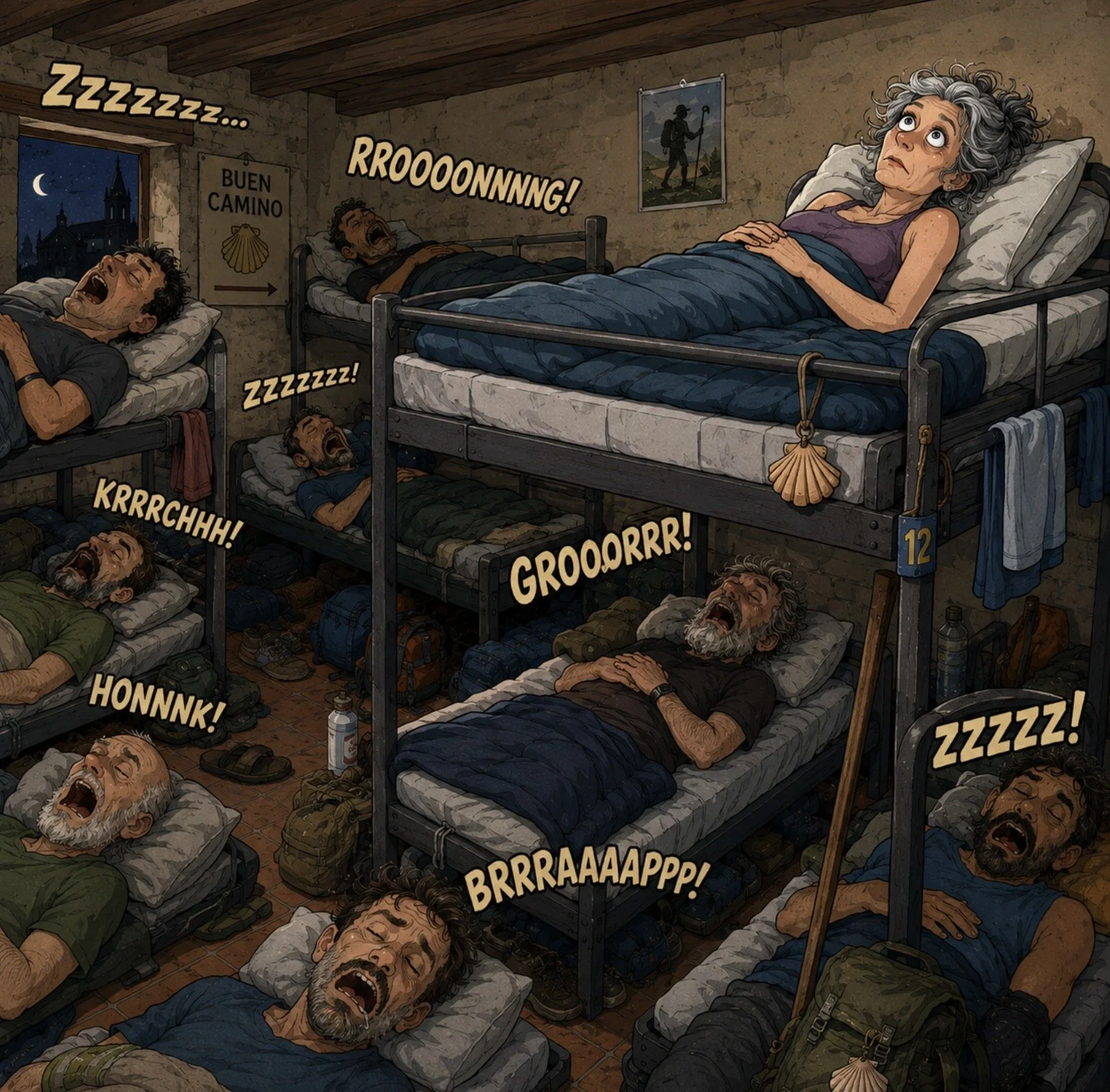The Art of Sleeping Well on the Camino