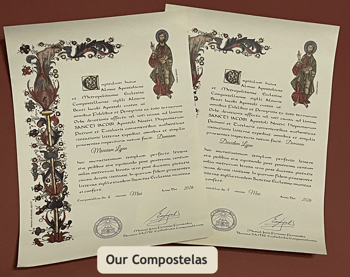 The Compostela At Last!