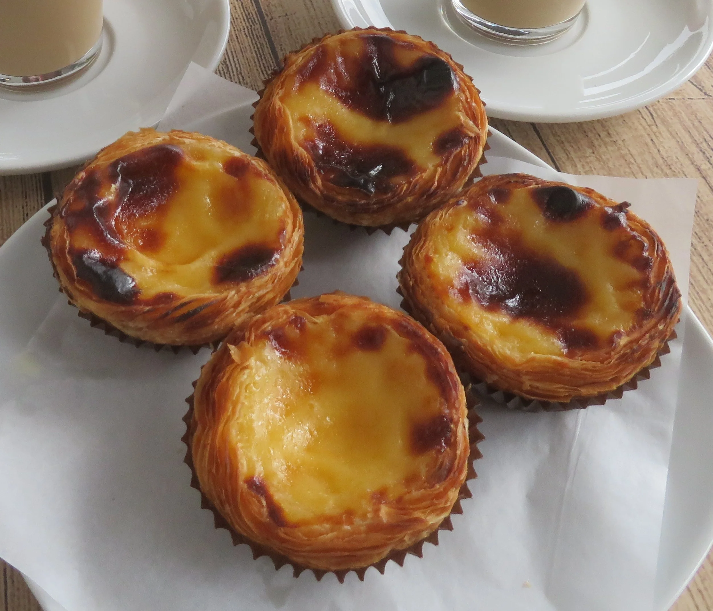 No pastéis de nata for us today. Sigh!