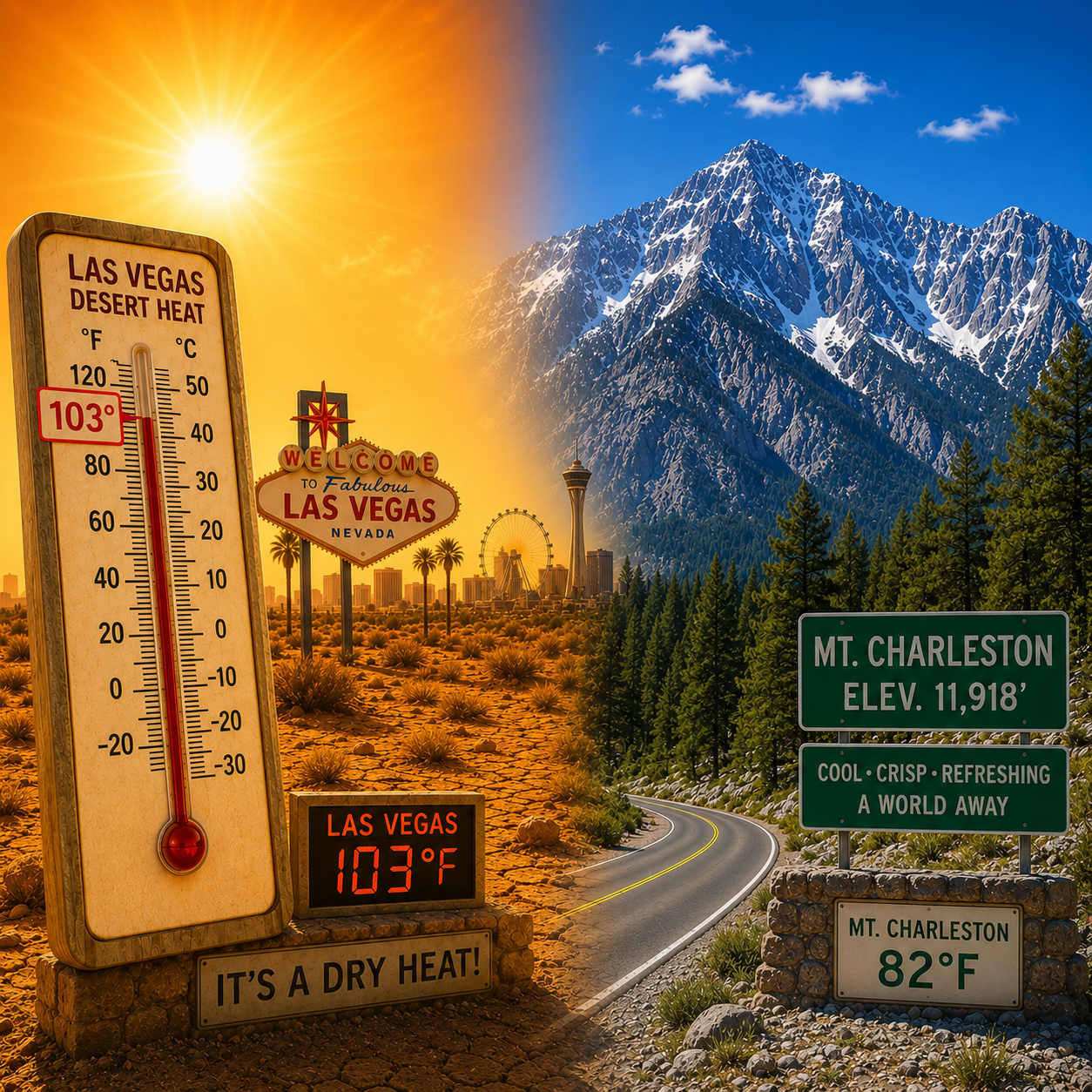  Escaping the Desert Heat