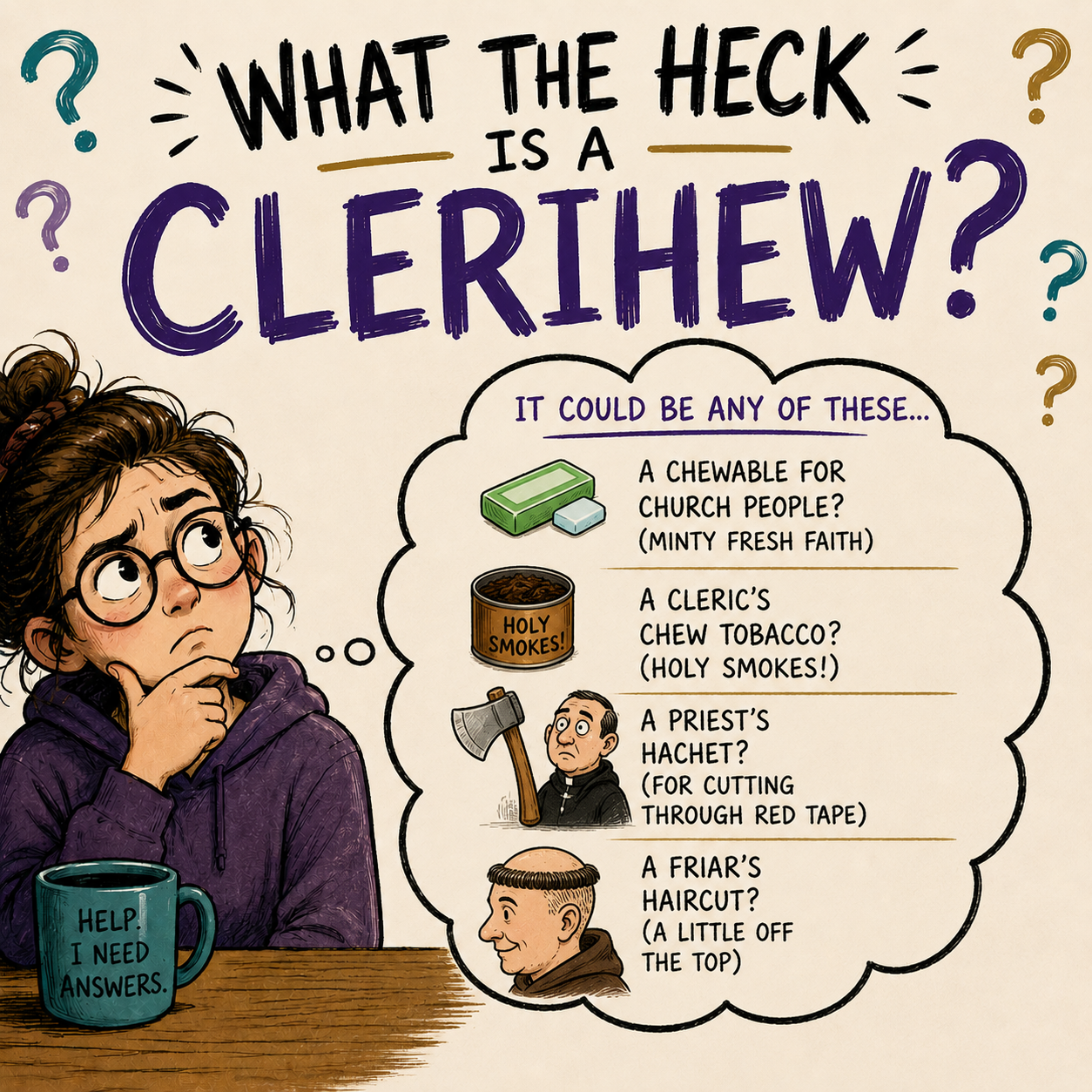 Celebrating Clerihew Day – What?