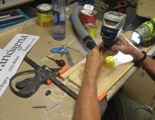 Carving Signs with a Router — Just a Little Further