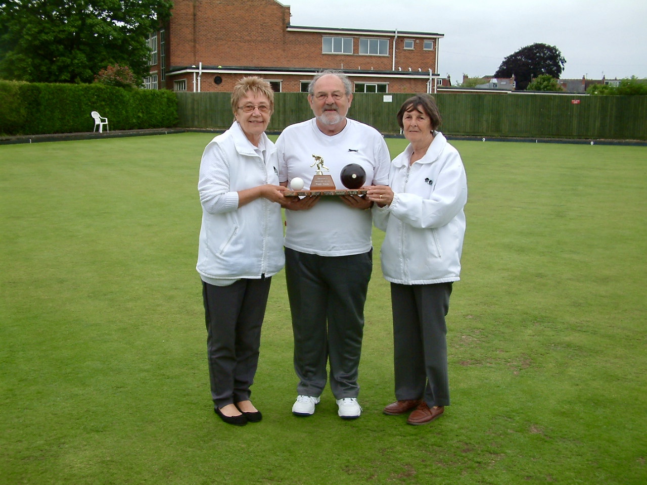CLUB TRIPLES Winners - Gordon Avery, Marion Simpson & Hazel Hembling Runners Up - Peter Elkins, Silvia Webb & Jim Oates