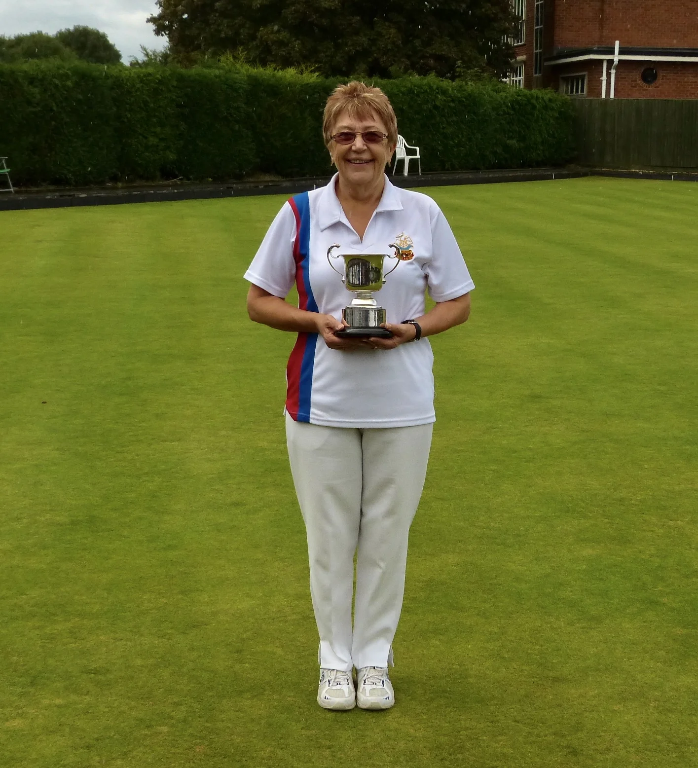 LADES 2 WOOD Winner - Hazel Hembling Runner Up - Margaret Young