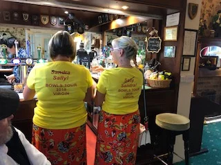 Virgins on Tour !! Thanks for the laughs girls.
